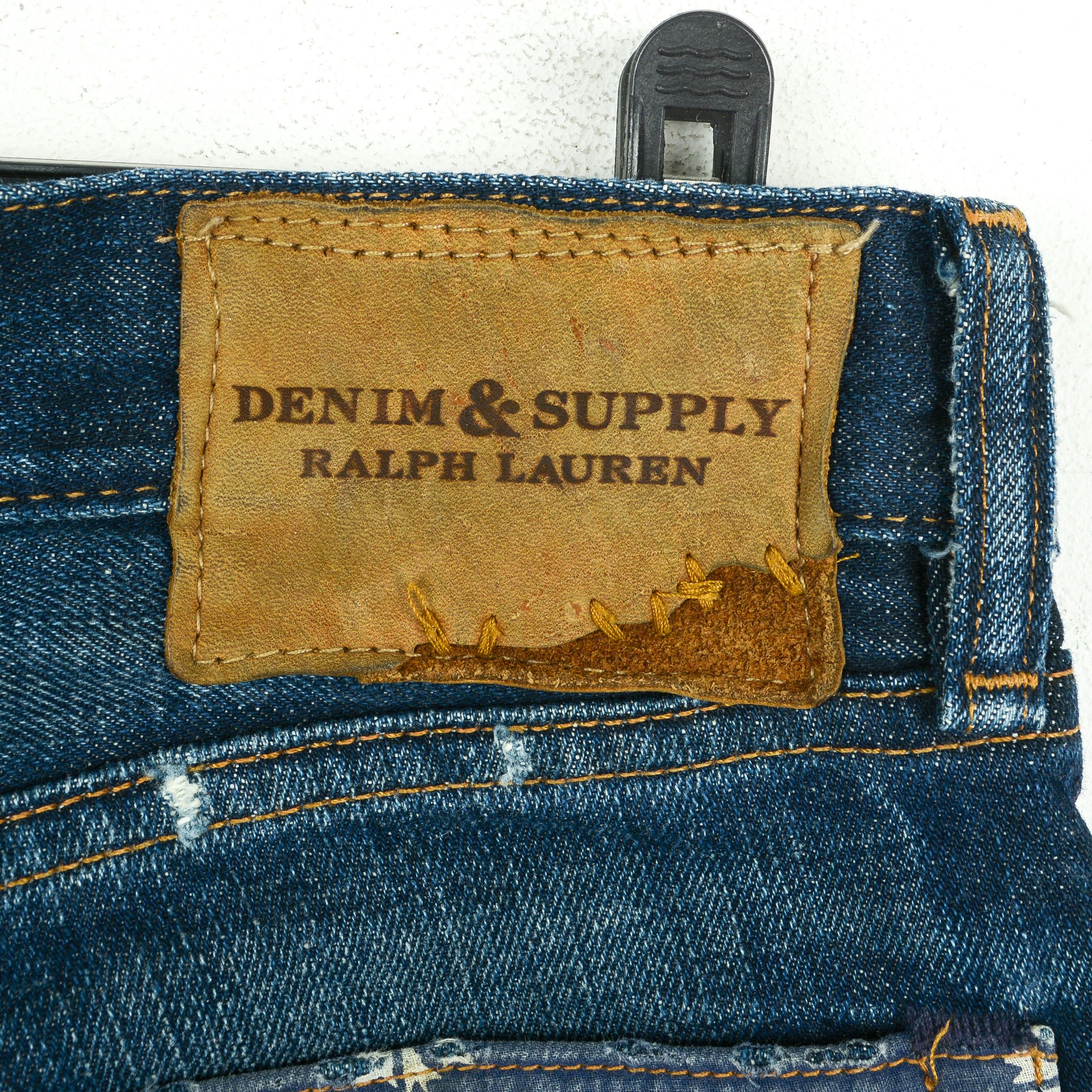RRL Ralph Lauren Denim&Supply W31 L32 Bandana Slim Jeans Denim Pants Trousers Size US 31 - 5 Thumbnail