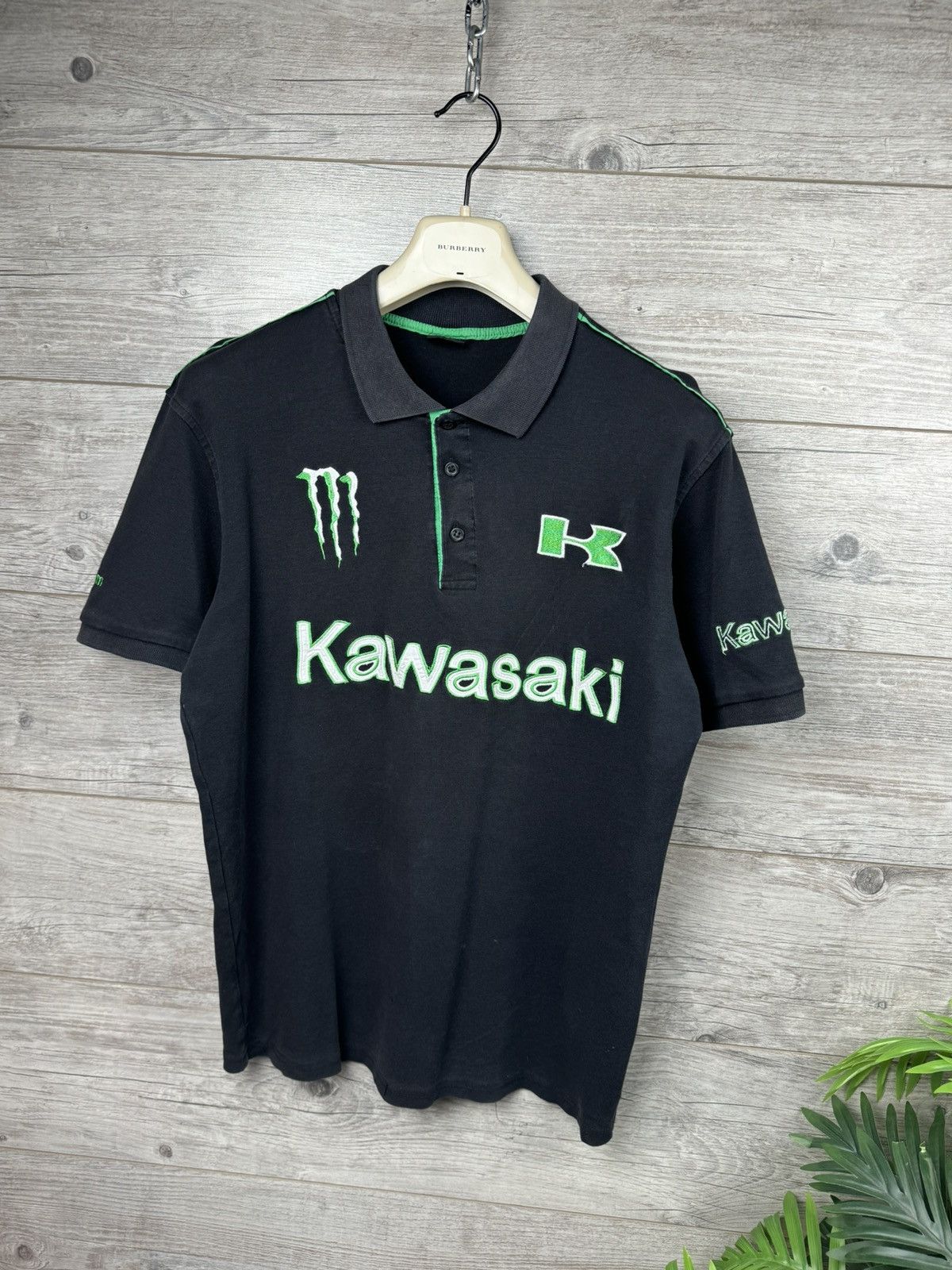 Japanese Brand × NASCAR Polo Kawasaki Moto Racing size XL Size US XL / EU 56 / 4 - 6 Thumbnail