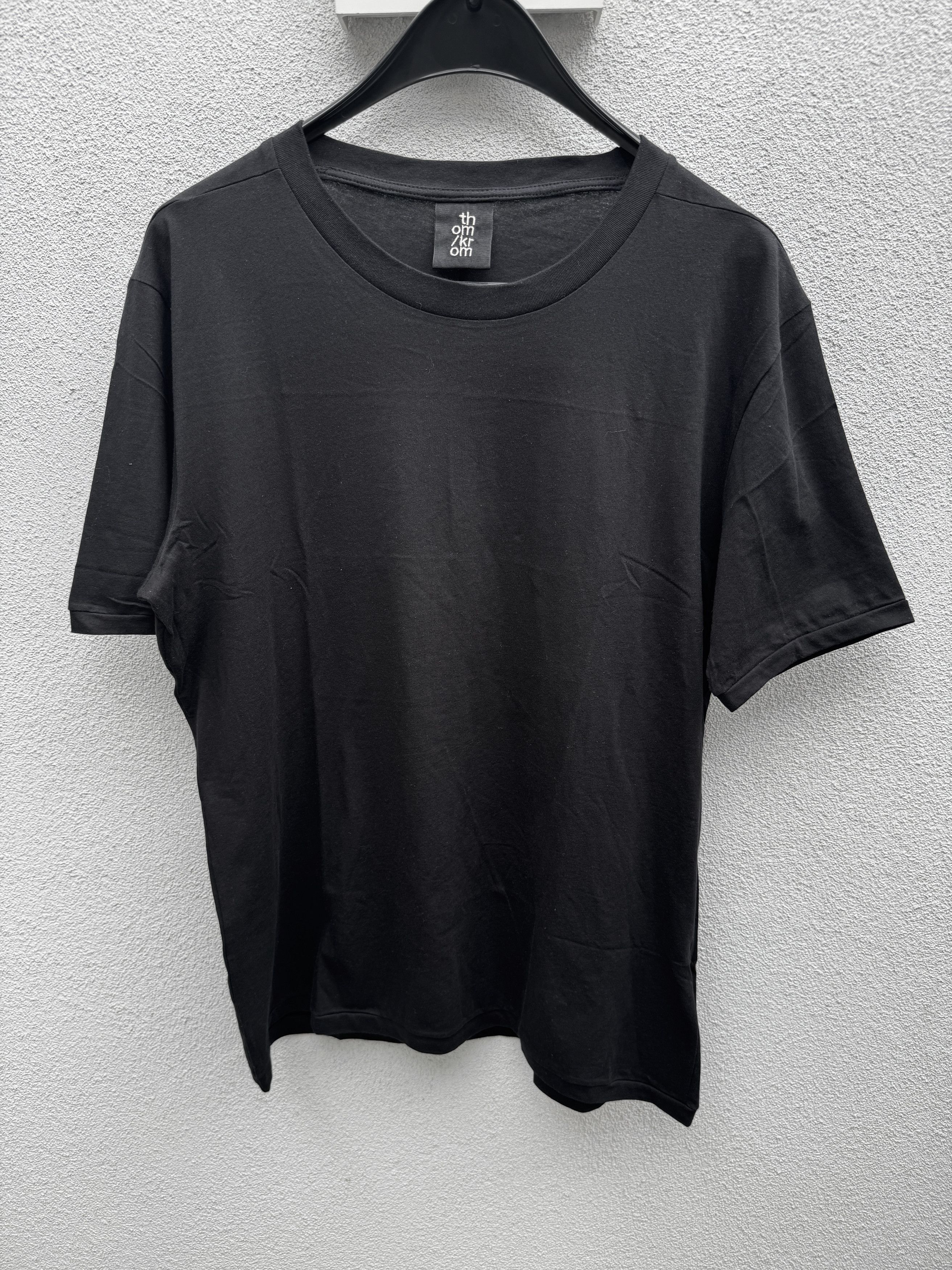 Thom Krom Thom Krom Black Tshirt XL Size US XL / EU 56 / 4 - 1 Thumbnail