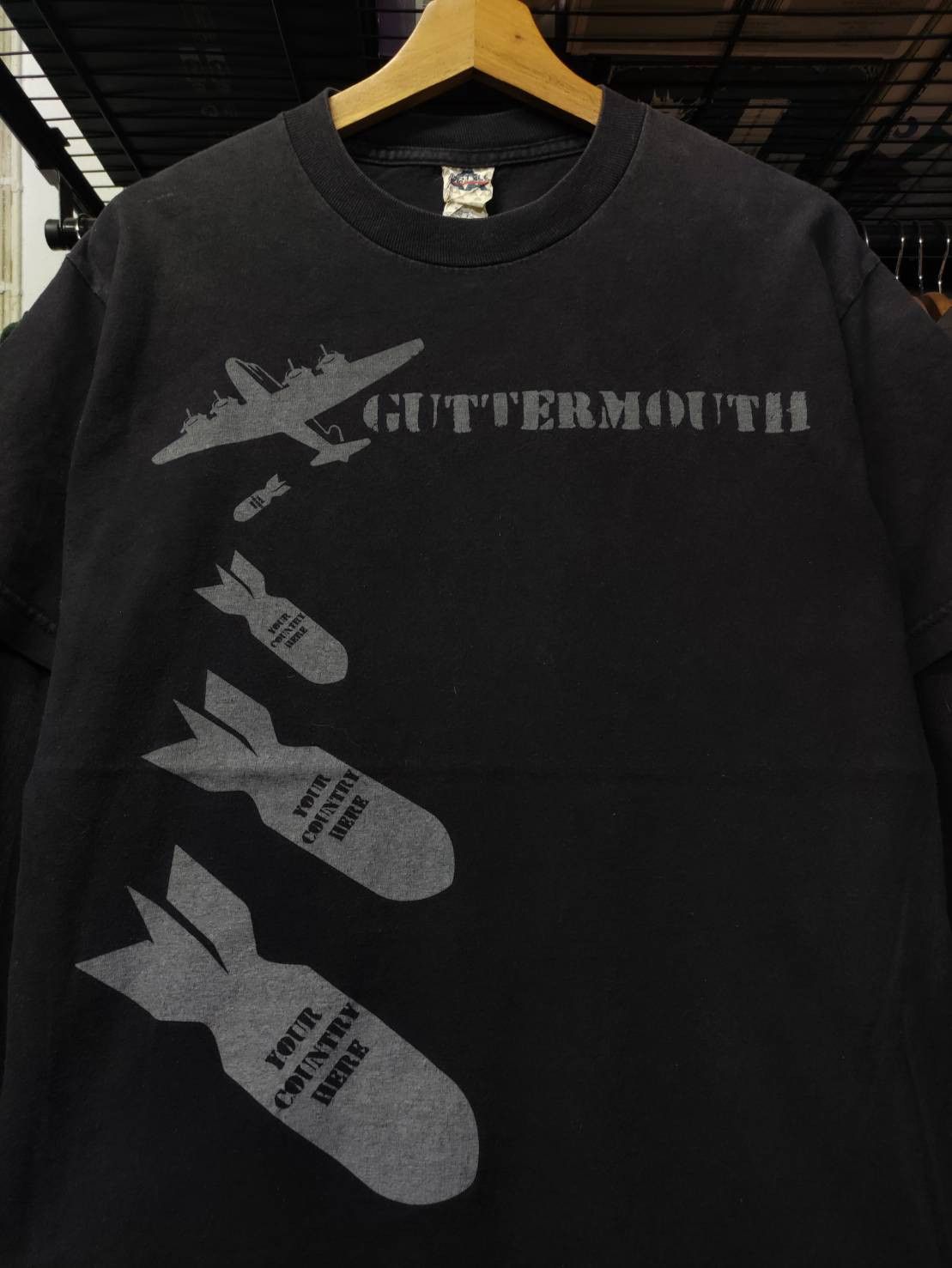 Band Tees Vtg 00's Guttermouth " Bombs " Band Promo T-shirt Size US M / EU 48-50 / 2 - 1 Thumbnail