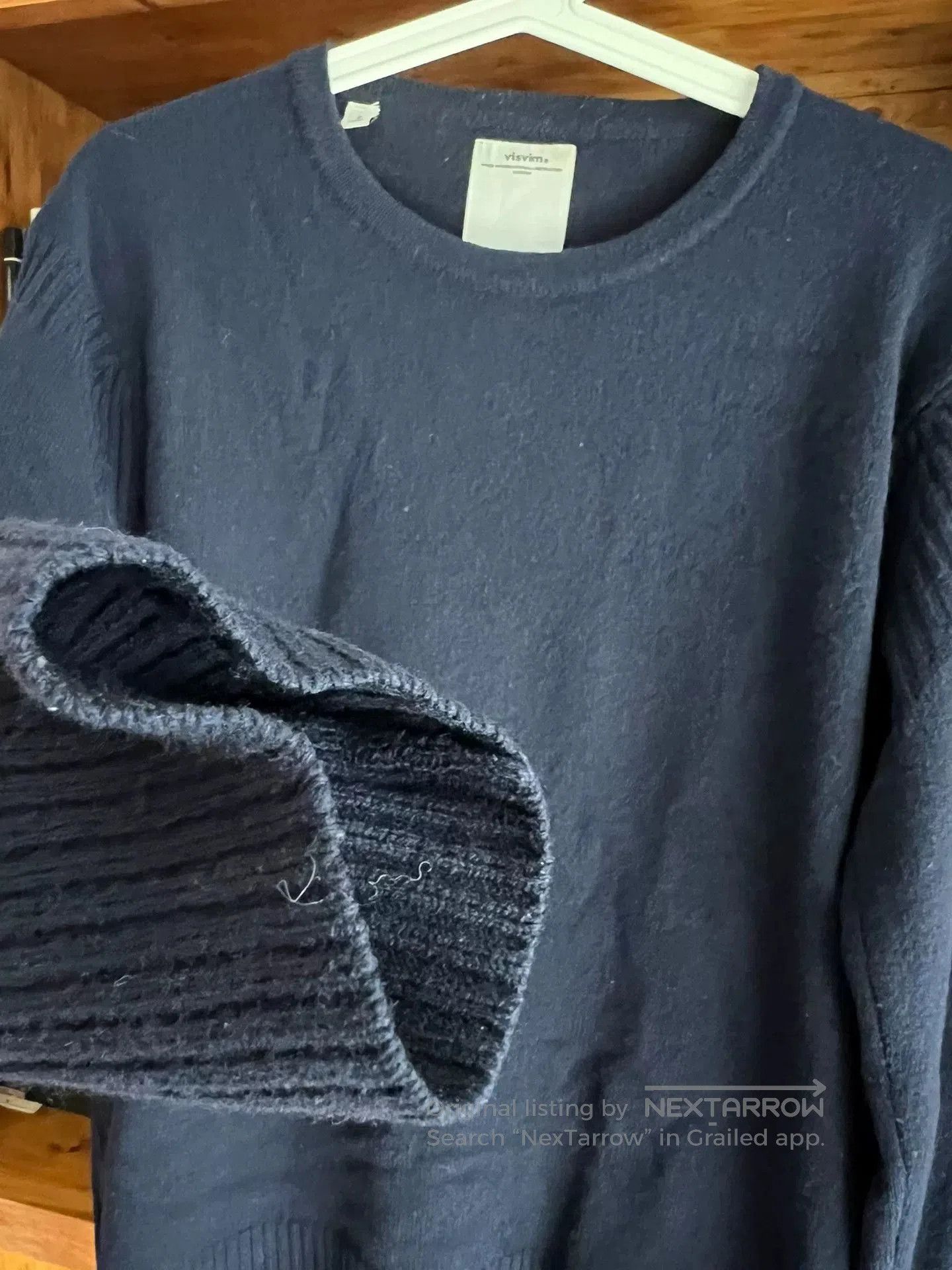 Visvim visvim isle wool sweater in stunning blue. Size US M / EU 48-50 / 2 - 5 Thumbnail