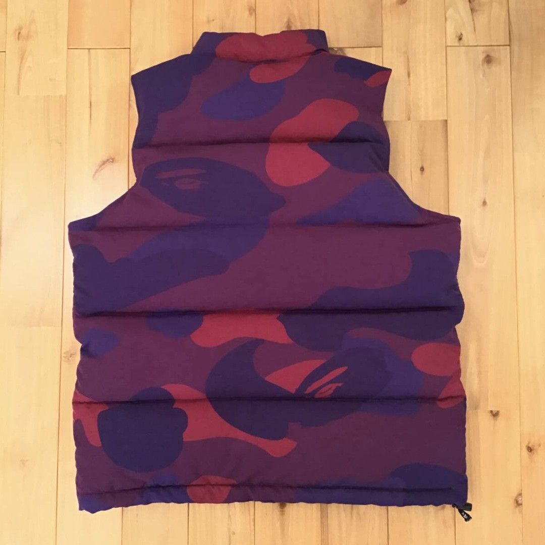 Bape BAPE Giant Purple camo Puffer down vest a bathing ape NIGO Size US M / EU 48-50 / 2 - 2 Thumbnail