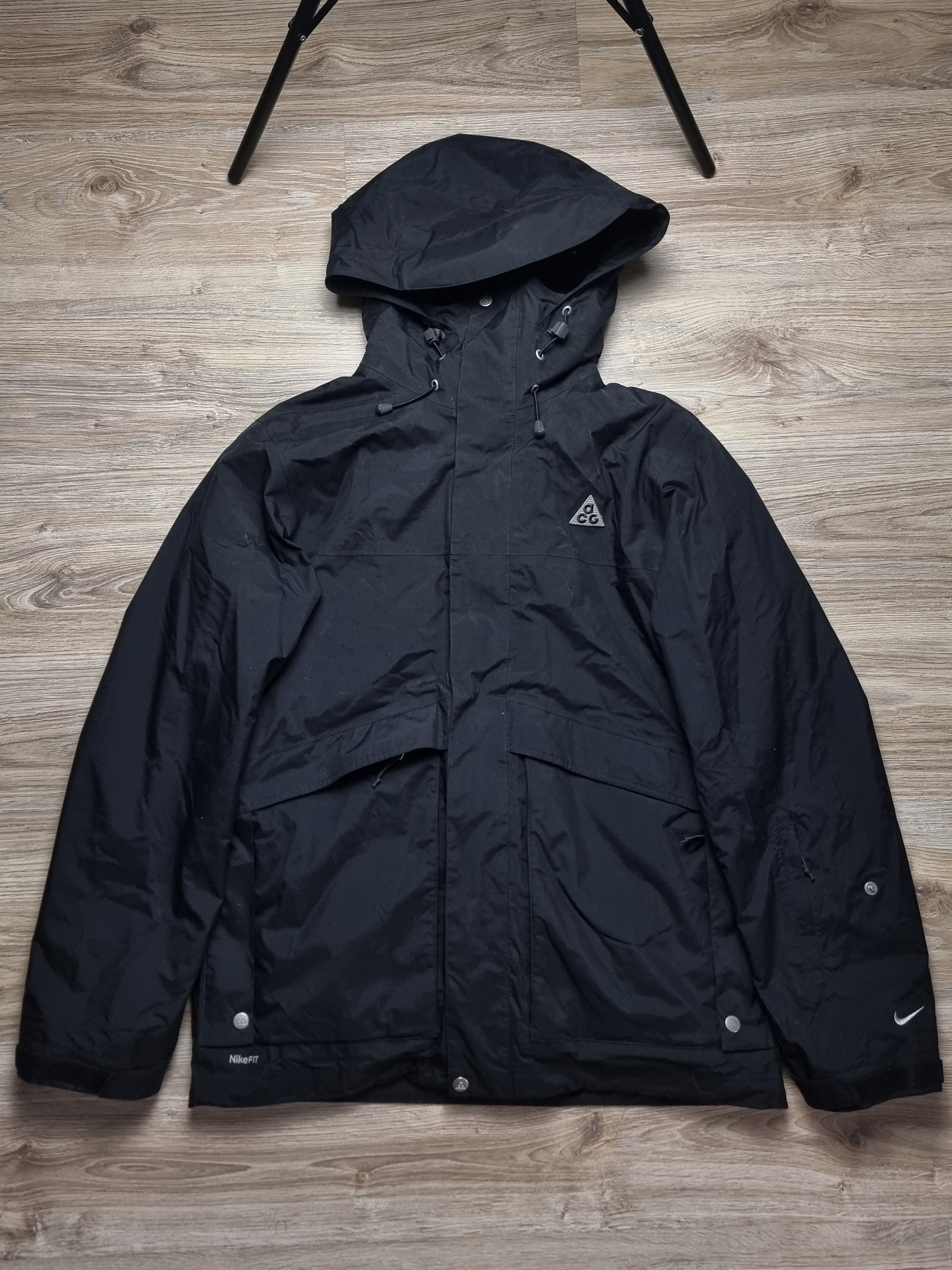 Nike Acg Jacket Gore Tex Black | Grailed