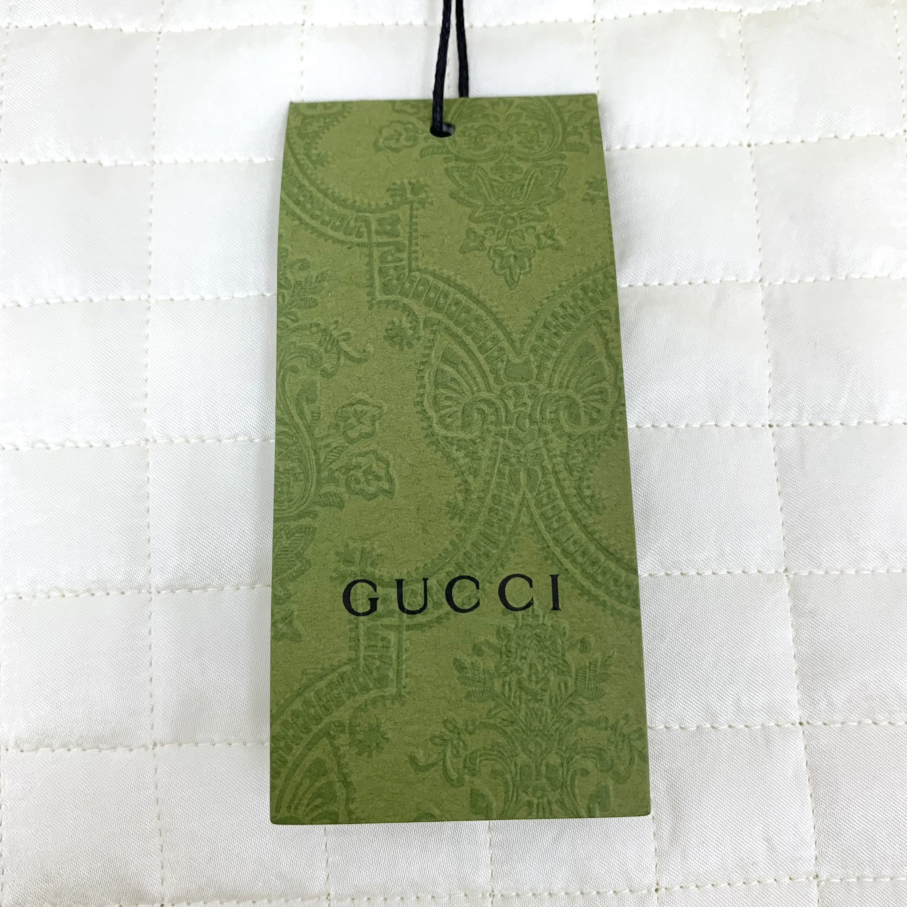 Gucci Gucci Cat Embroidered Jacket Beige (40) Size US XXS / EU 40 - 2 Thumbnail