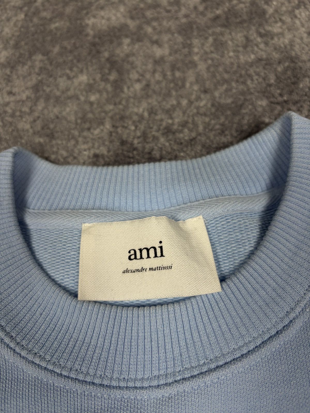 AMI AMI Paris light blue sweatshirt in size S Size US S / EU 44-46 / 1 - 4 Thumbnail