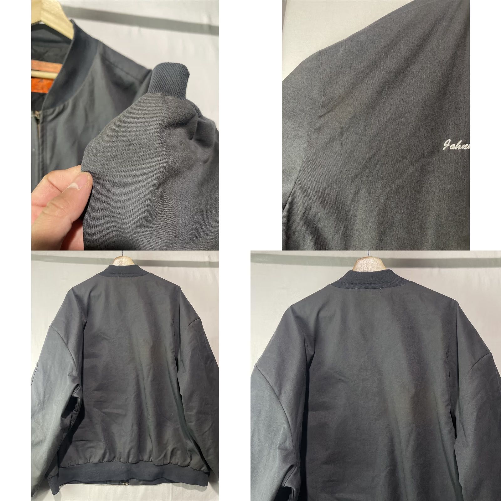 Red Kap VINTAGE Red Kap Jacket Mens 4XL Bomber Workwear Quilted Full Zip Gray C-8 Size US XXL / EU 58 / 5 - 9 Thumbnail