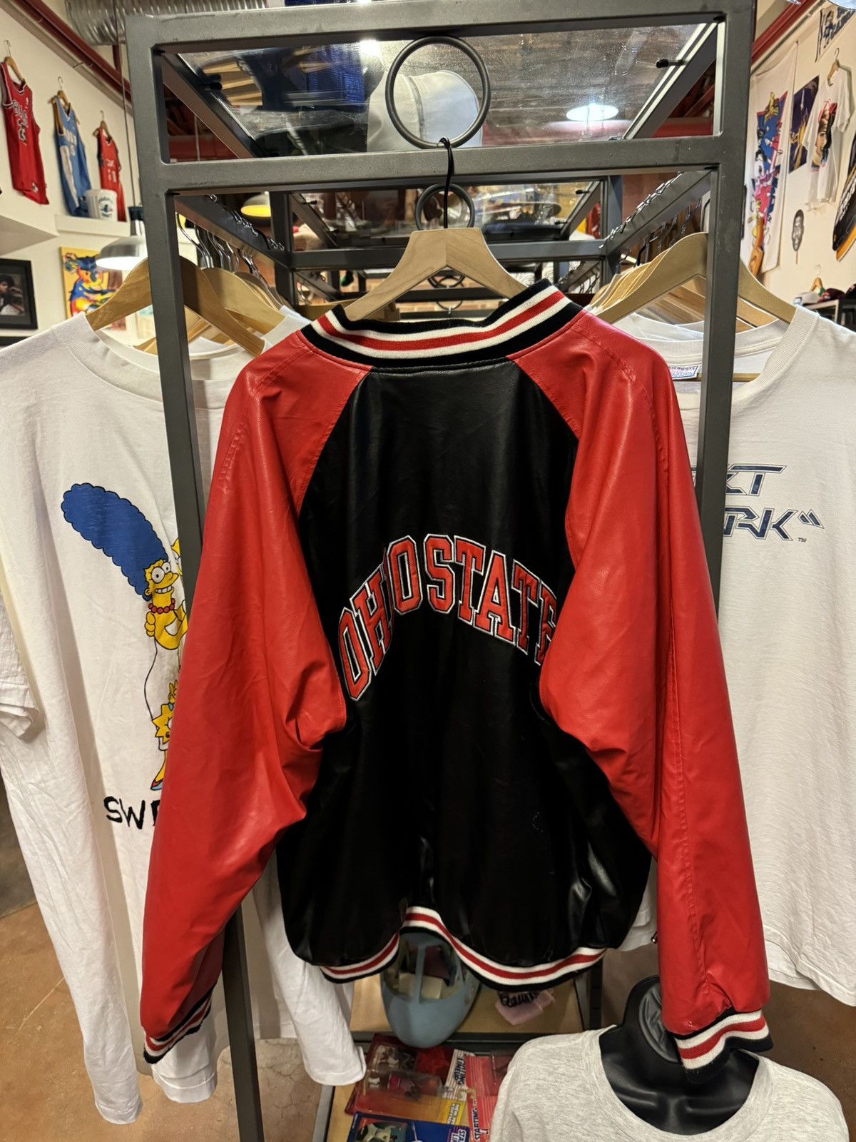 Steve And Barrys Ohio State Buckeyes Varsity Jacket Steve and Barry’s Size US XXL / EU 58 / 5 - 2 Thumbnail