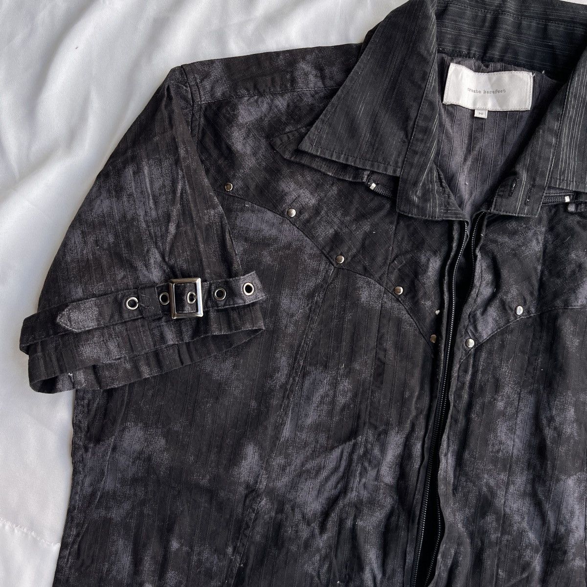 Japanese Brand Y2K Create Barefoot Zipper Double Layer Size US M / EU 48-50 / 2 - 8 Thumbnail