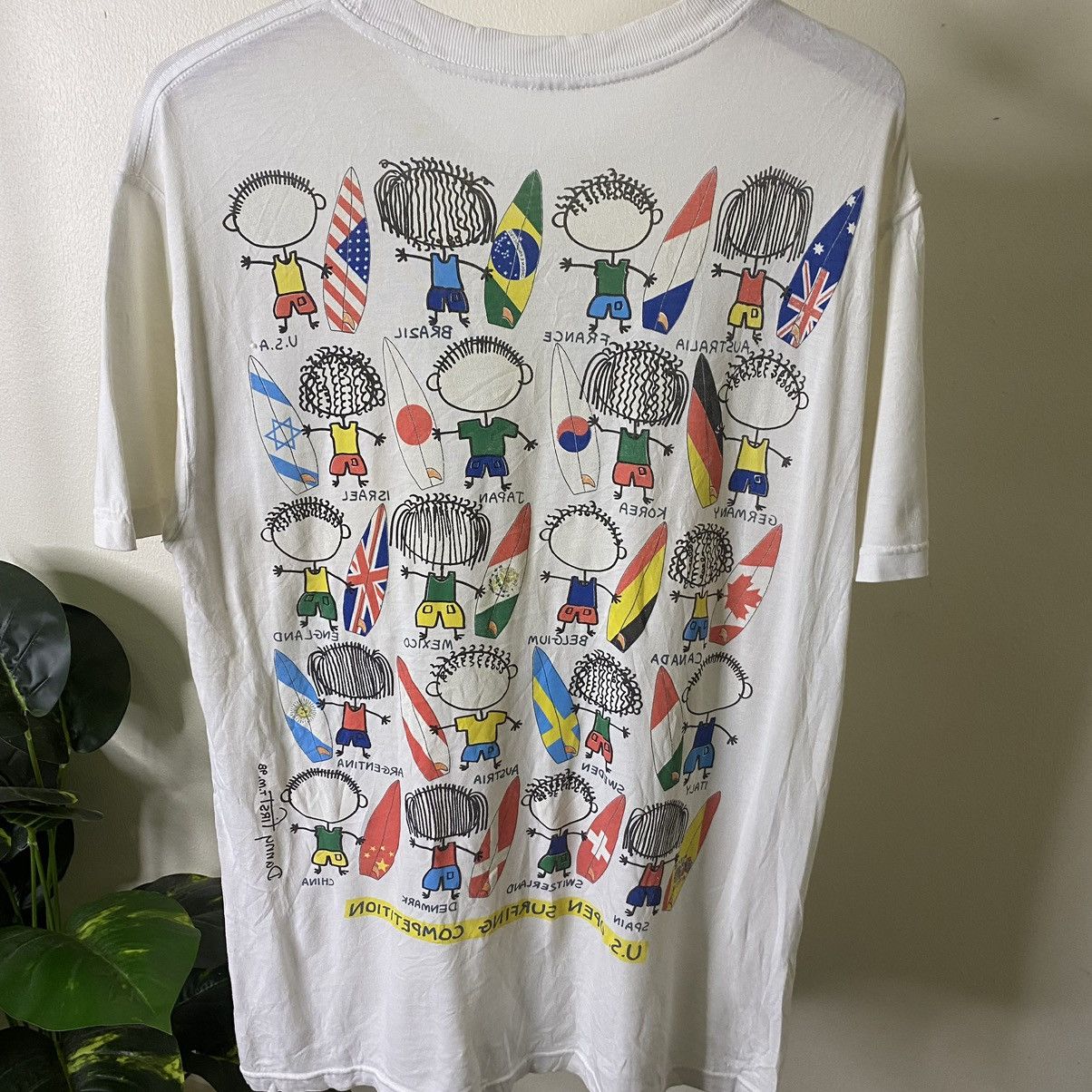 Other Vintage 2000s US Open Surfing Competition x Danny First Tee Size US M / EU 48-50 / 2 - 4 Thumbnail