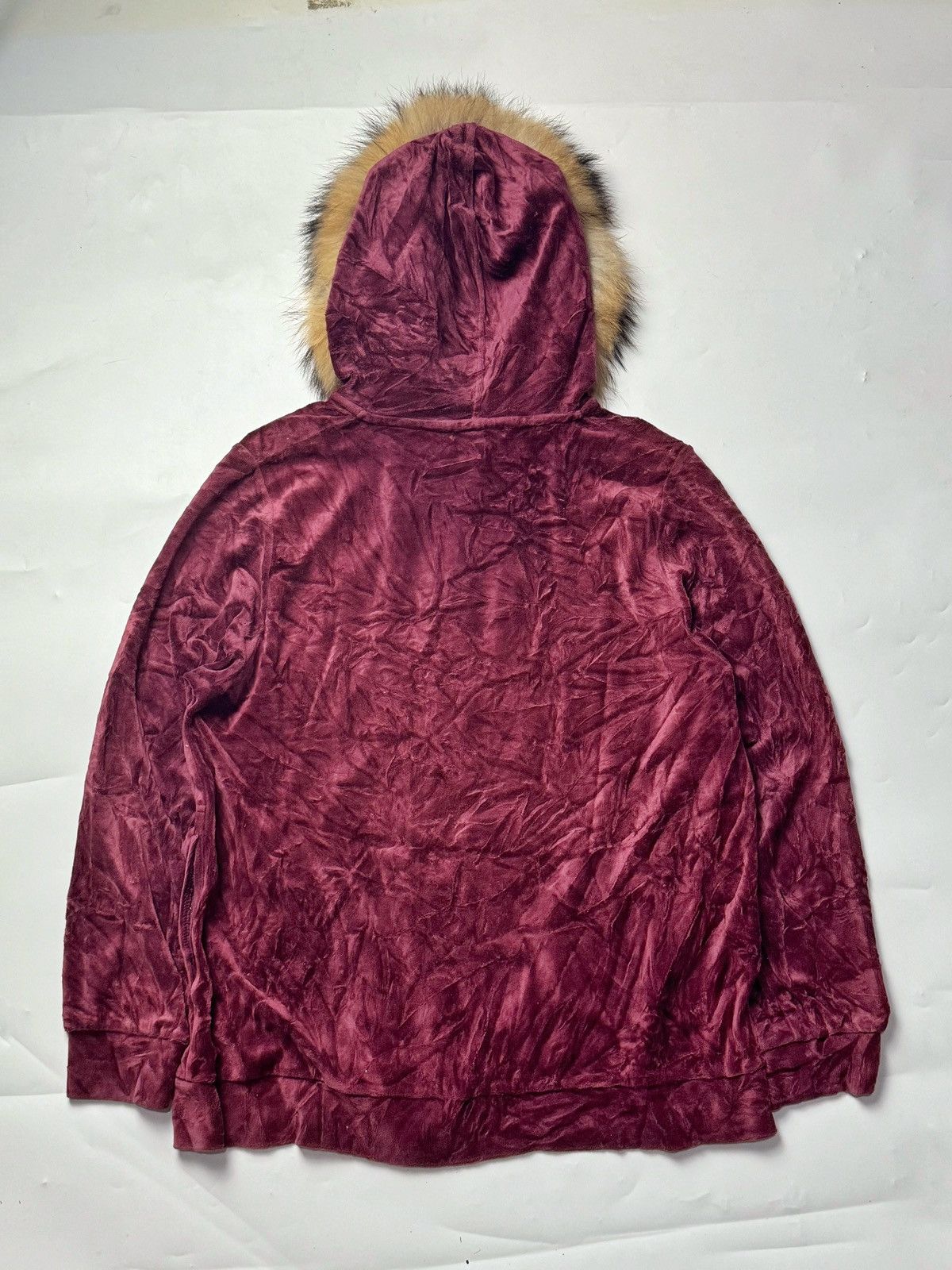 Hysteric Glamour × Japanese Brand × Le Grande Bleu (L.G.B.) Fur Velvet Hoodie Japanese Style Size US M / EU 48-50 / 2 - 3 Thumbnail