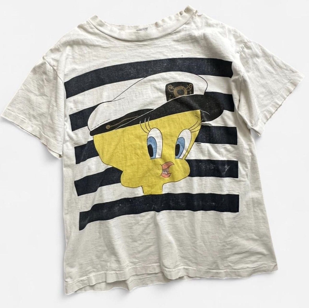 Vintage Looney Tunes Tweety Bird Thrashed T-Shirt