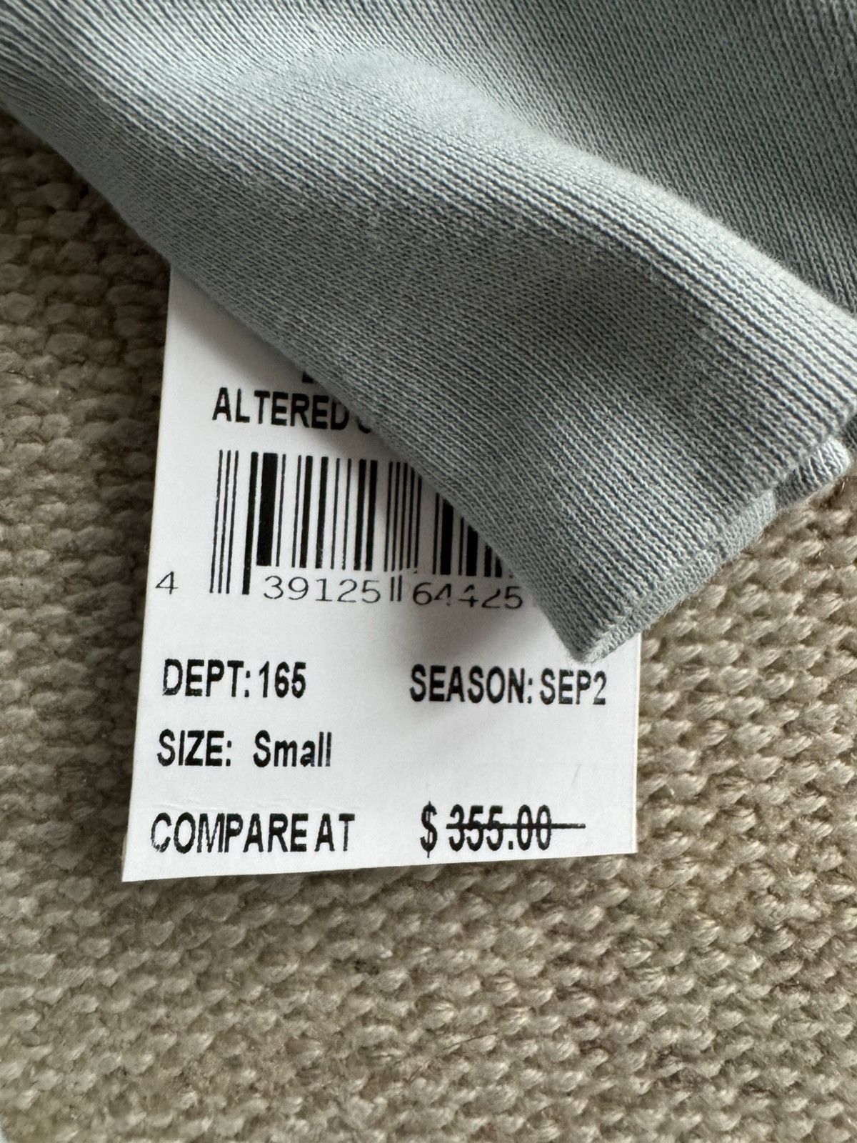 Rick Owens Rick Owens Porterville Long sleeve level t shirt sz S pale Size US S / EU 44-46 / 1 - 9 Thumbnail
