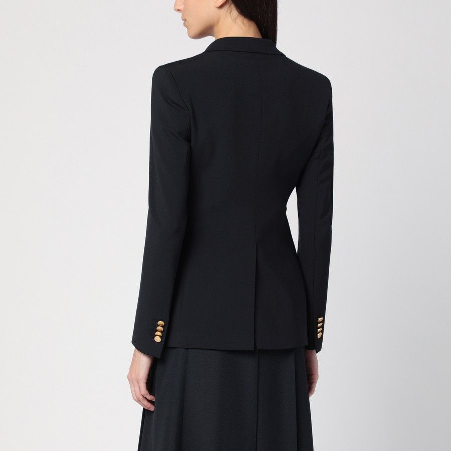 Tagliatore o1d2blof1024 Single-Breasted Jacket In Black Size S / US 4 / IT 40 - 3 Thumbnail