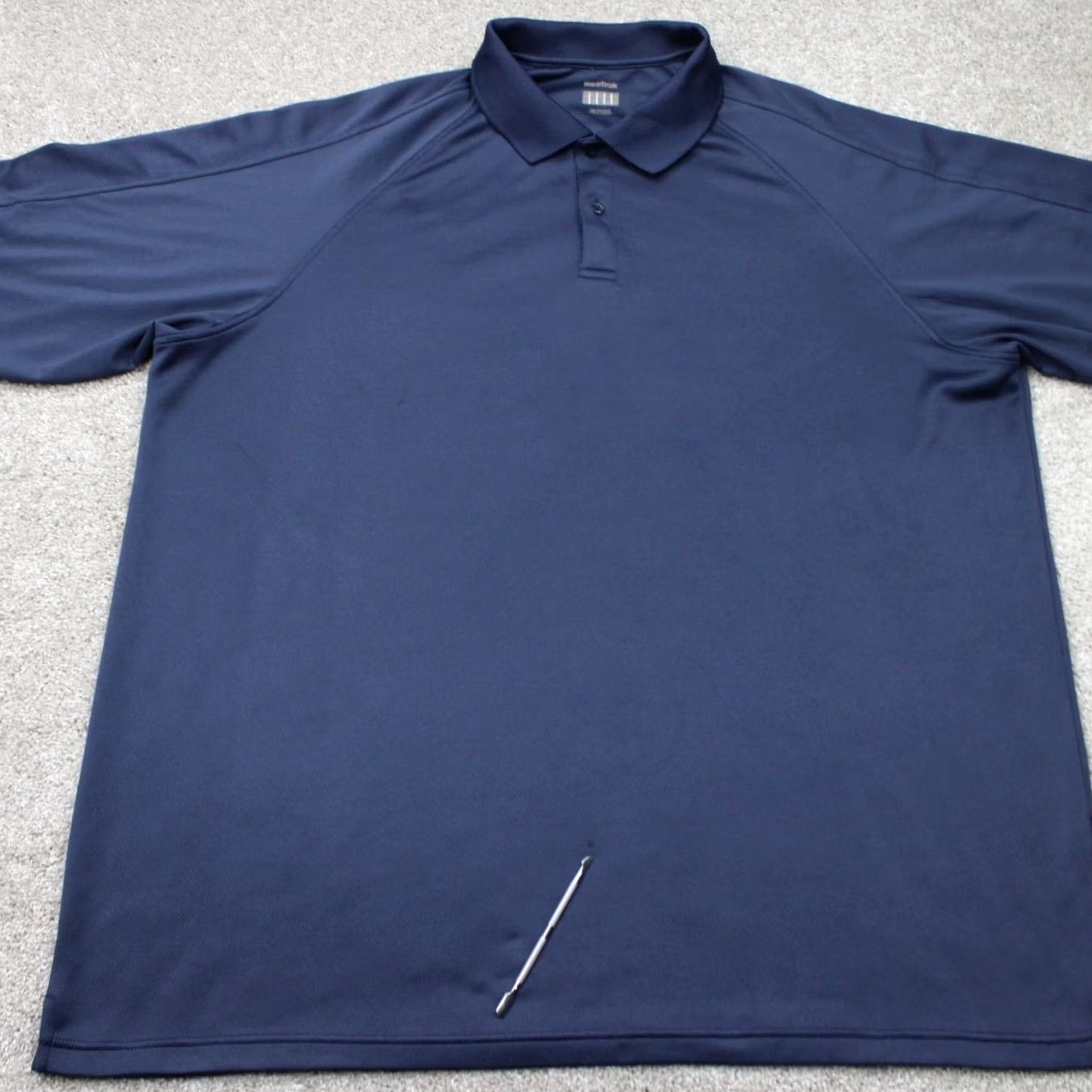 Reebok Reebok Golf Polo Shirt Mens 4XL XXXXL Blue 100% Polyester Short Sleeve Pullover Polo Shirt Golf Shirts Mens Blue 4XL Size US XXL / EU 58 / 5 - 5 Thumbnail