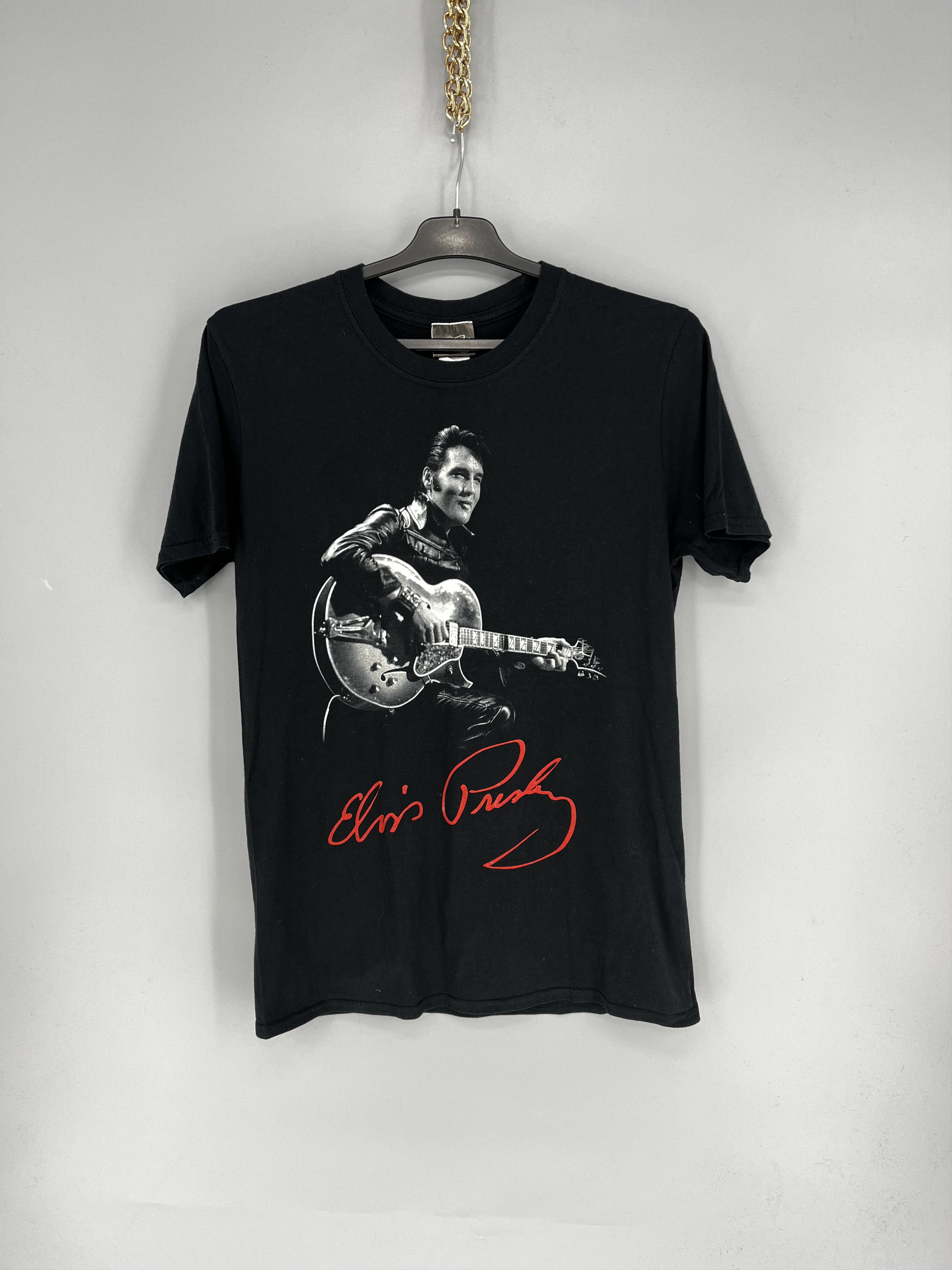 Band Tees Gildan Black Elvis Presley Shirt Mens Size XL Size US M / EU 48-50 / 2 - 1 Thumbnail