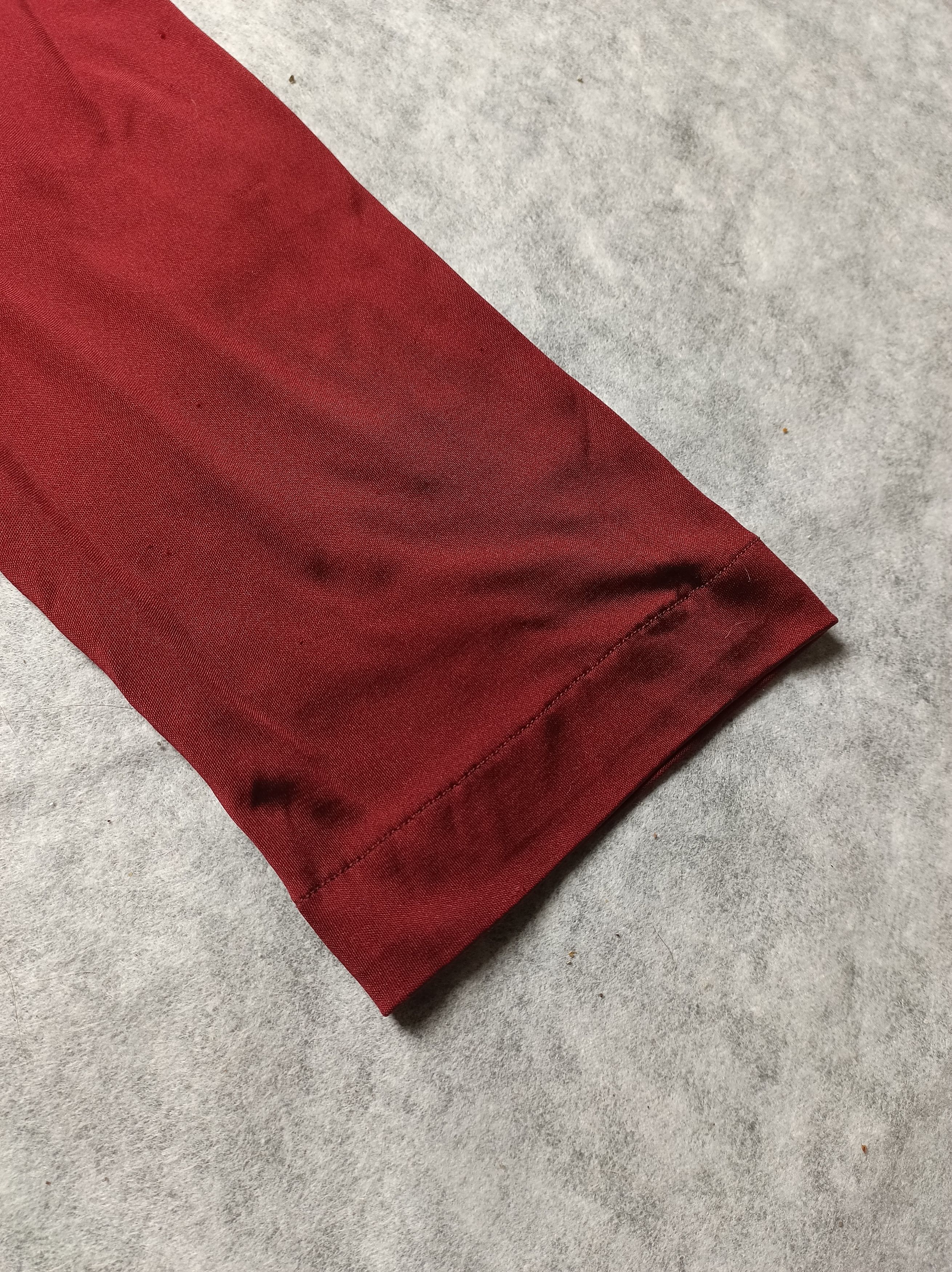 Missoni Missoni Vintage Maroon Silk Dress Size M Size M / US 6-8 / IT 42-44 - 6 Thumbnail