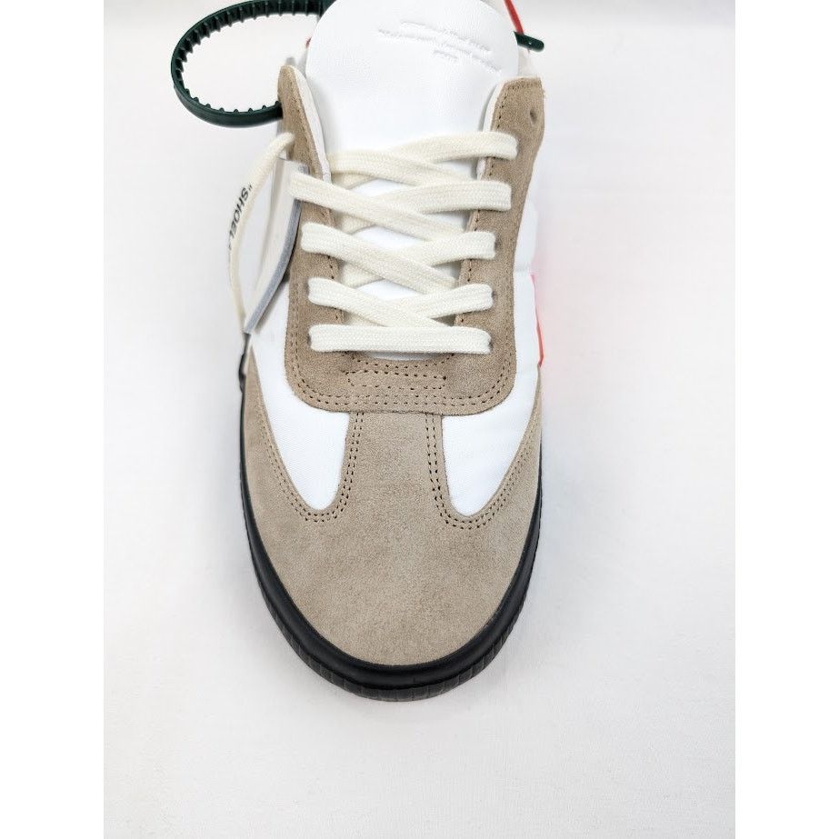 Off-White o1rshd1 New Low Vulcanized Sneakers in White/Beige Size US 8 / EU 41 - 7 Thumbnail