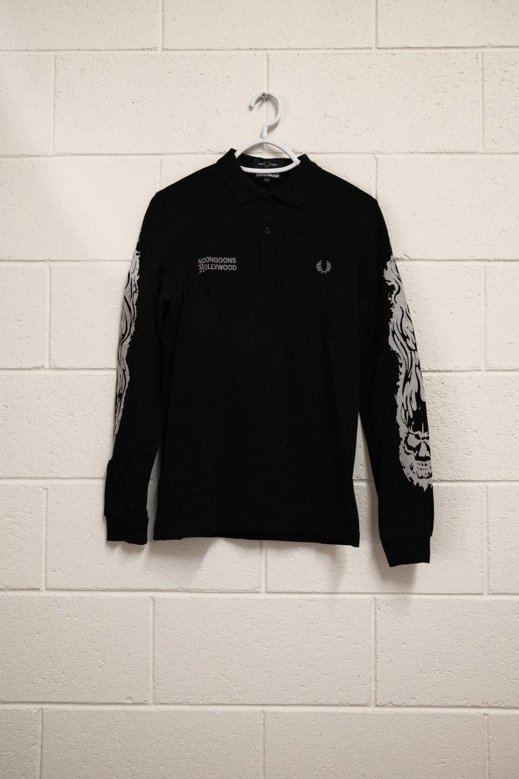 Fred Perry Fred Perry x Noongoons Hollywood Black LS Polo SIZE S Size US S / EU 44-46 / 1 - 1 Thumbnail