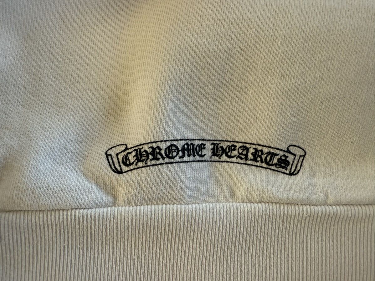 Chrome Hearts x Deadly Doll Cry on Me Crewneck Sweatshirt White Pink Mult Size US M / EU 48-50 / 2 - 9 Thumbnail