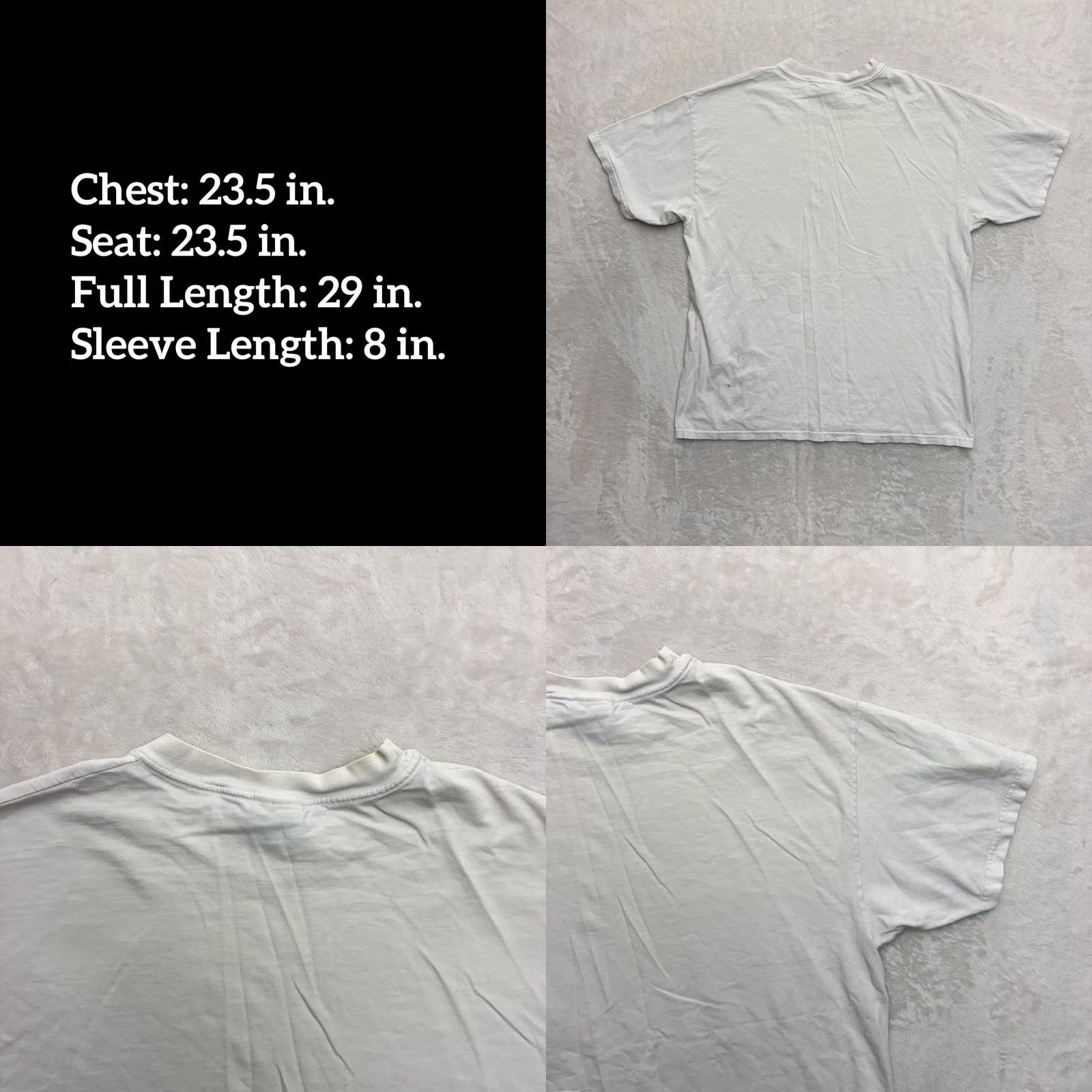 Hanes VINTAGE Hanes Garth Brooks Shirt Mens XL White Graphic 90s Tee Size US XL / EU 56 / 4 - 8 Thumbnail