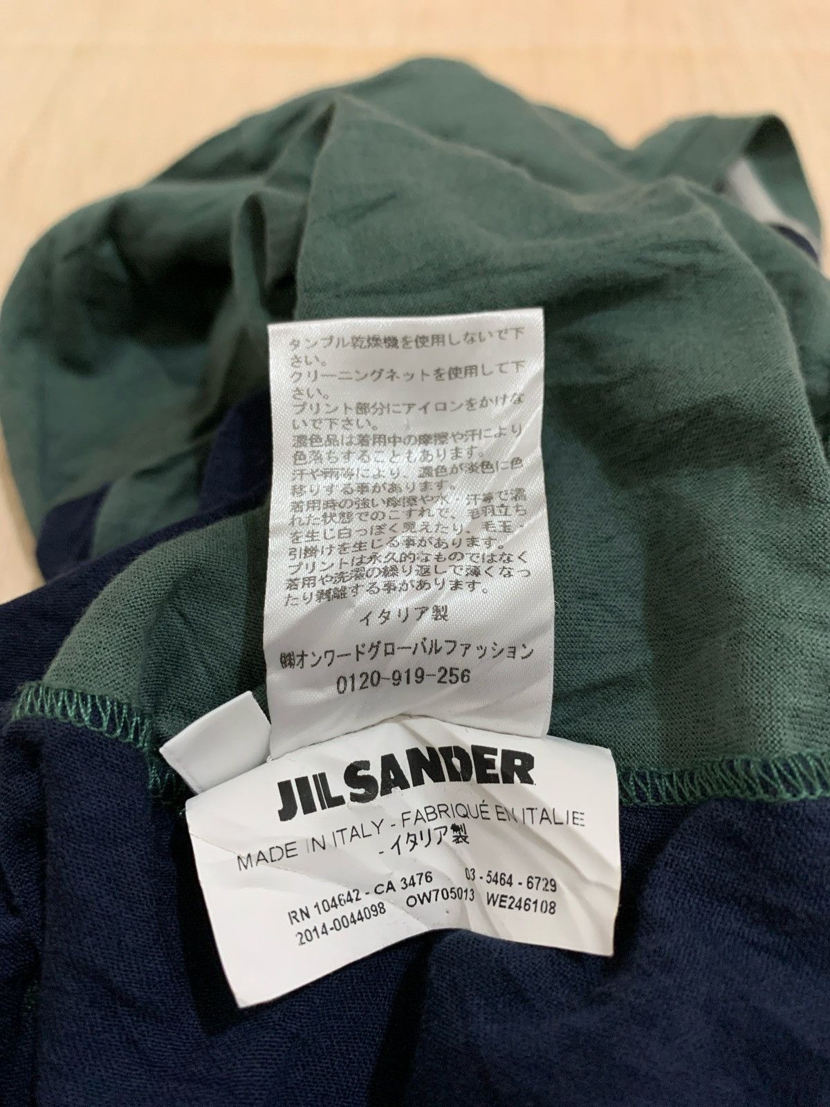Jil Sander Jil Sander Made in Italy Longslevee Size ONE SIZE - 7 Thumbnail