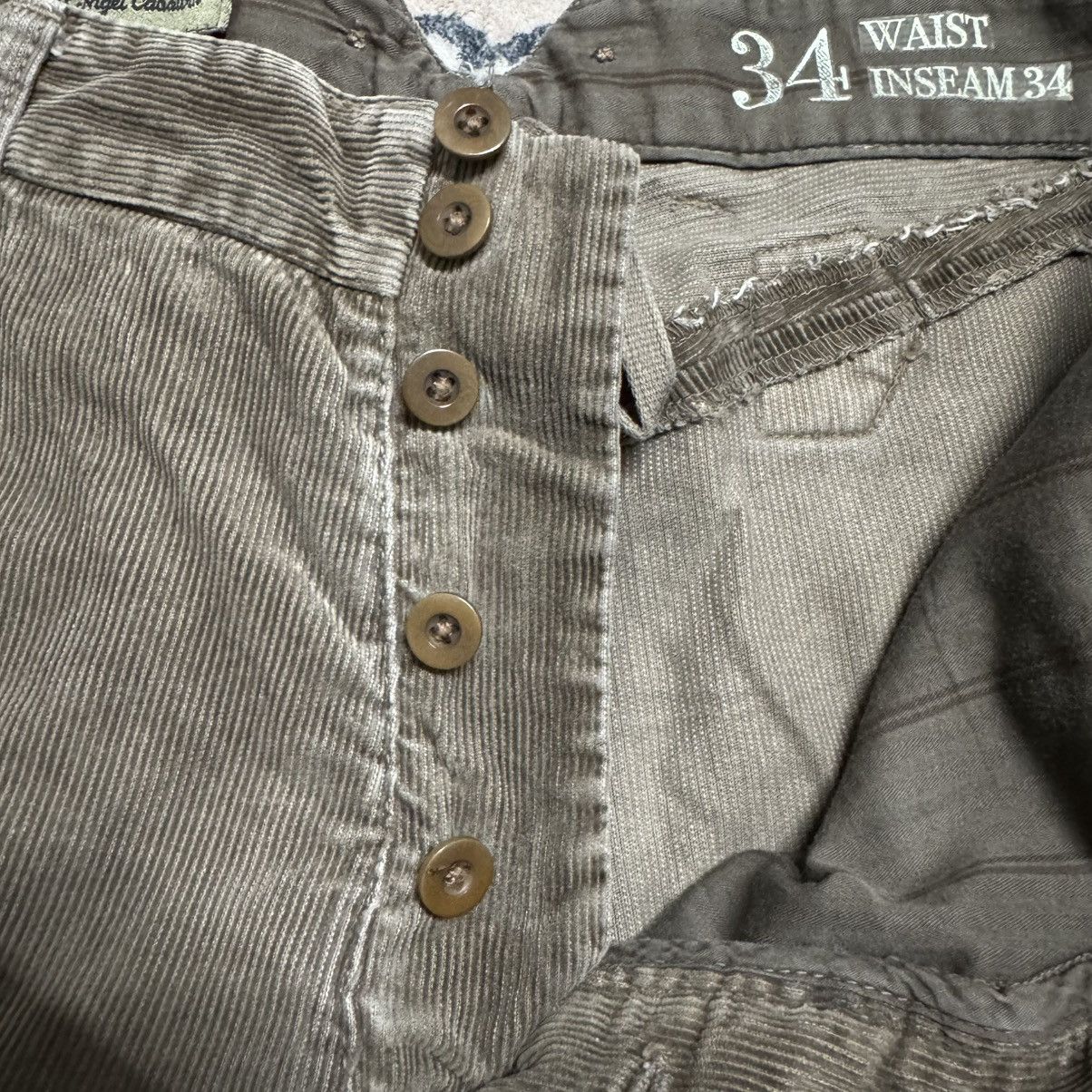 Nigel Cabourn Vintage Nigel Cabourn Brown Corduroy Military Pants Size US 34 / EU 50 - 20 Thumbnail