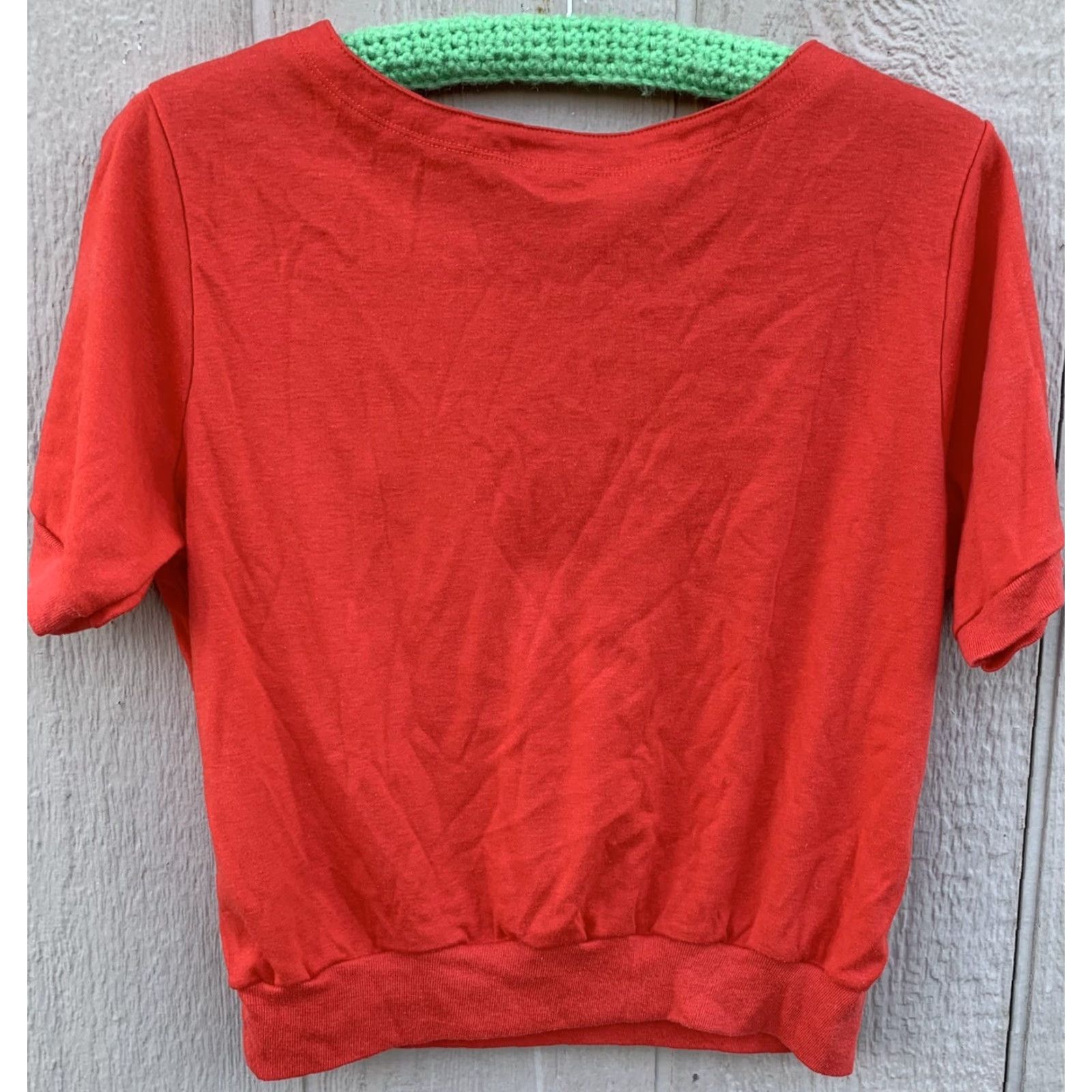 Sears VINTAGE Sears The Fashion Place top t-shirt tee 70s 80s size M Medium Red Cotton Or Cotton Blend Shirt Mens Size M / US 6-8 / IT 42-44 - 4 Thumbnail
