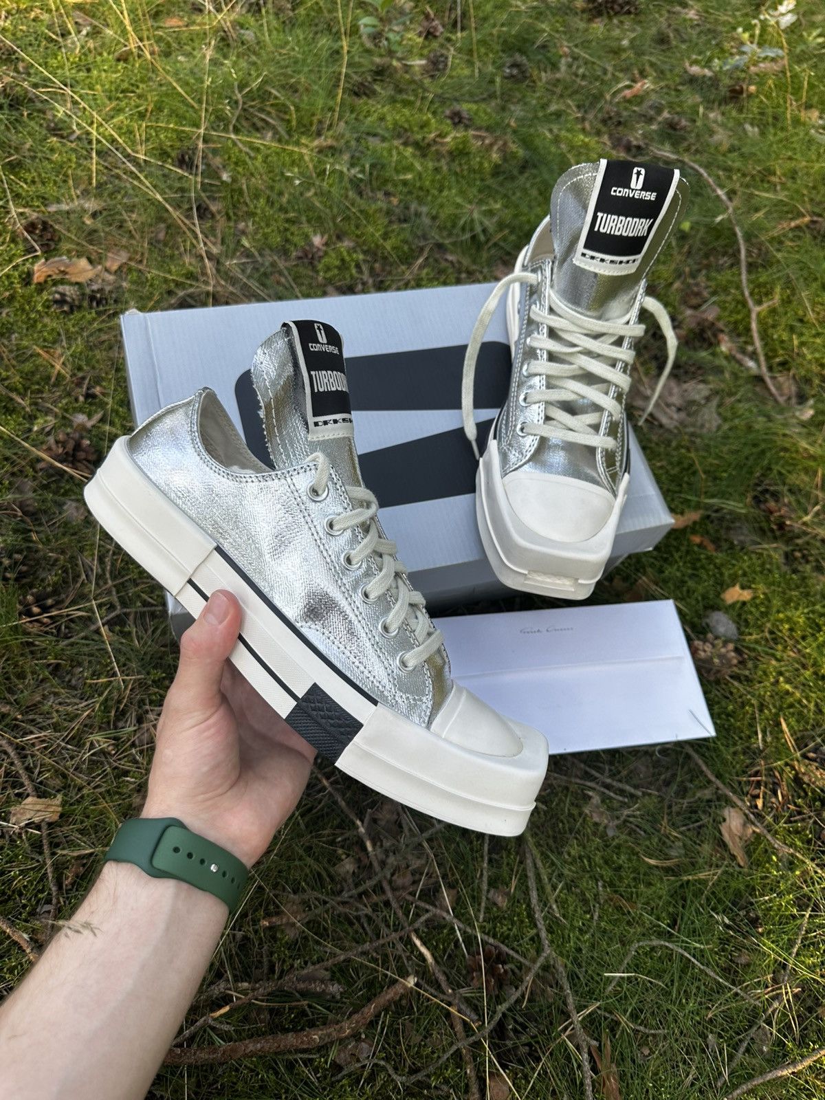 Converse x drkshdw Rick Owens shoes