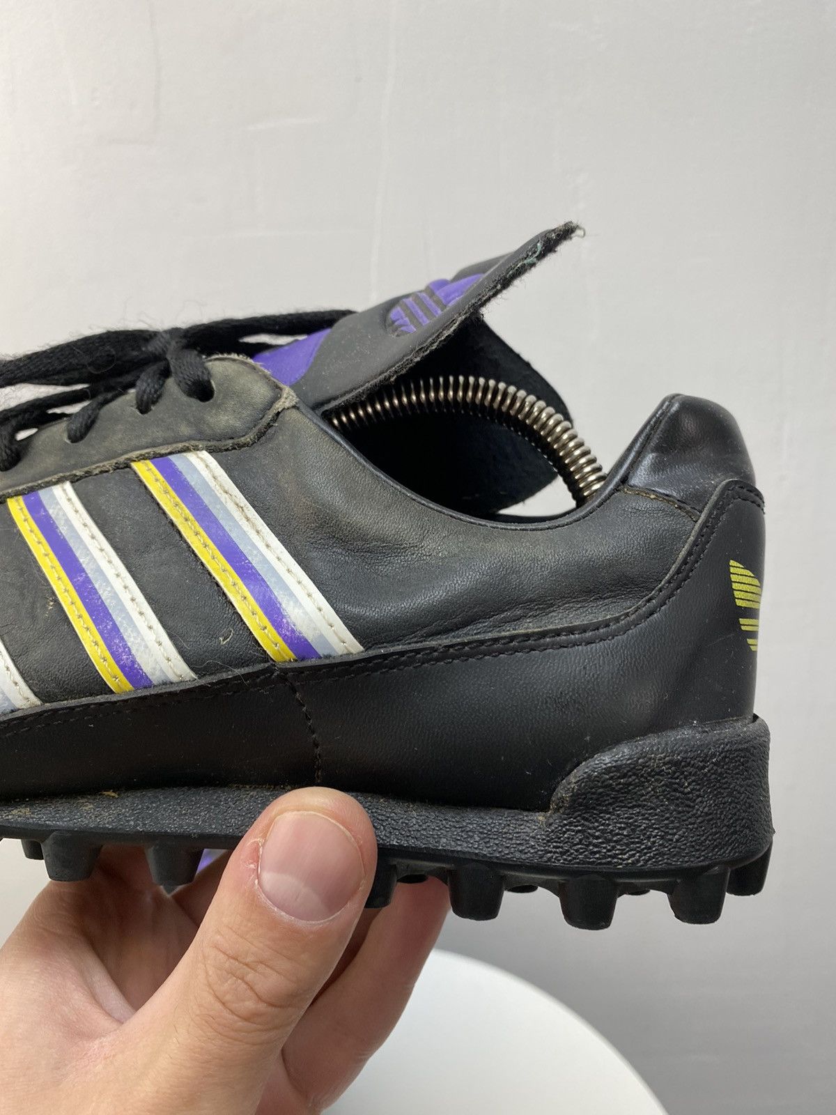 Adidas × Vintage Vintage 80s 90s Adidas Made in Argentina Soccer Boots Shoes Size US 8 / EU 41 - 5 Thumbnail