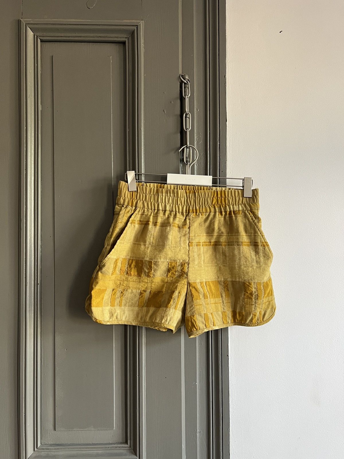 Baum und Pferdgarten Baum Und Pferogarten High Waist Yellow Shorts 36 Size 25" / US 0 / IT 36 - 3 Thumbnail