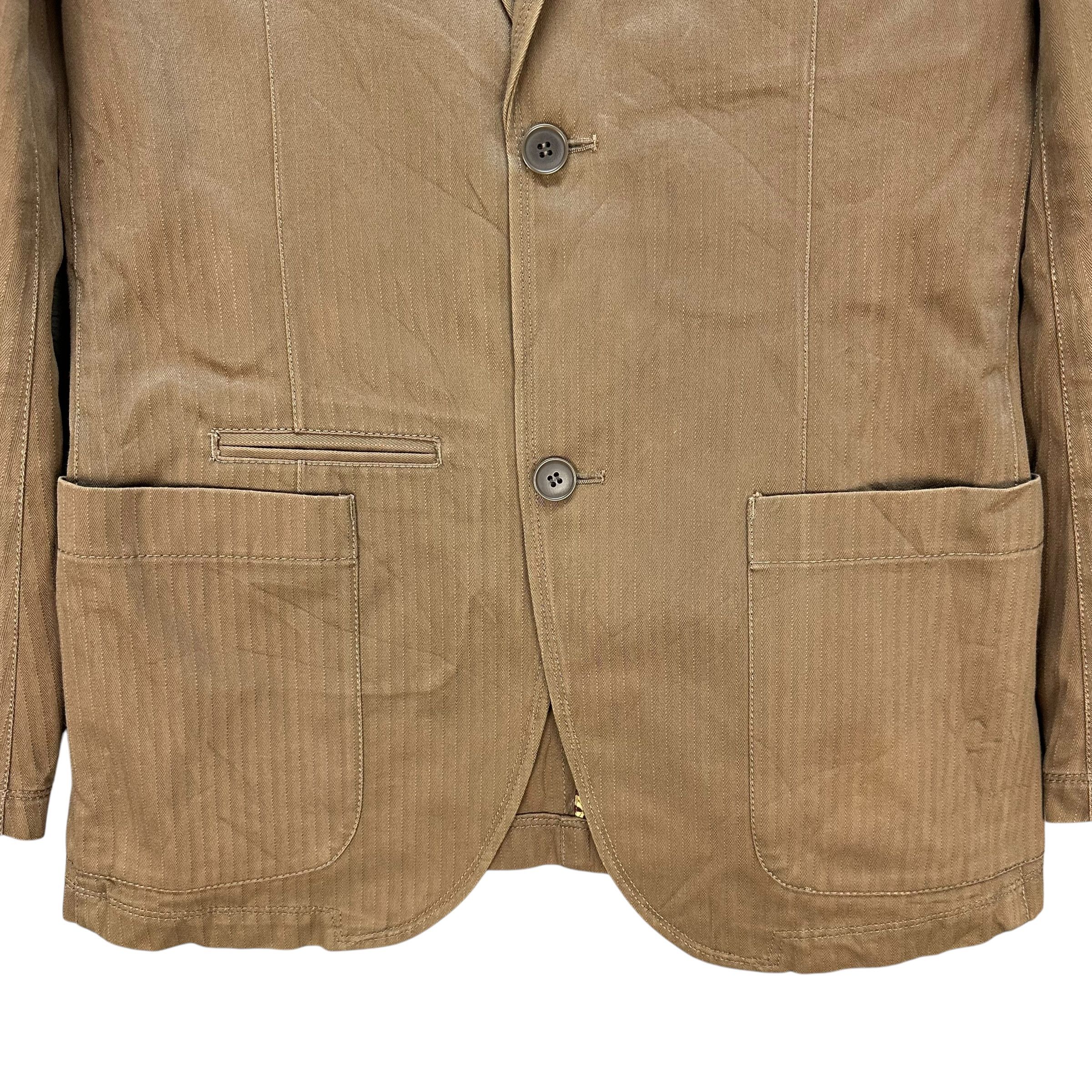 Japanese Brand NO CONCEPT BUT GOOD SENSE Menswear Jacket #A71-1726 Size M / US 6-8 / IT 42-44 - 3 Thumbnail