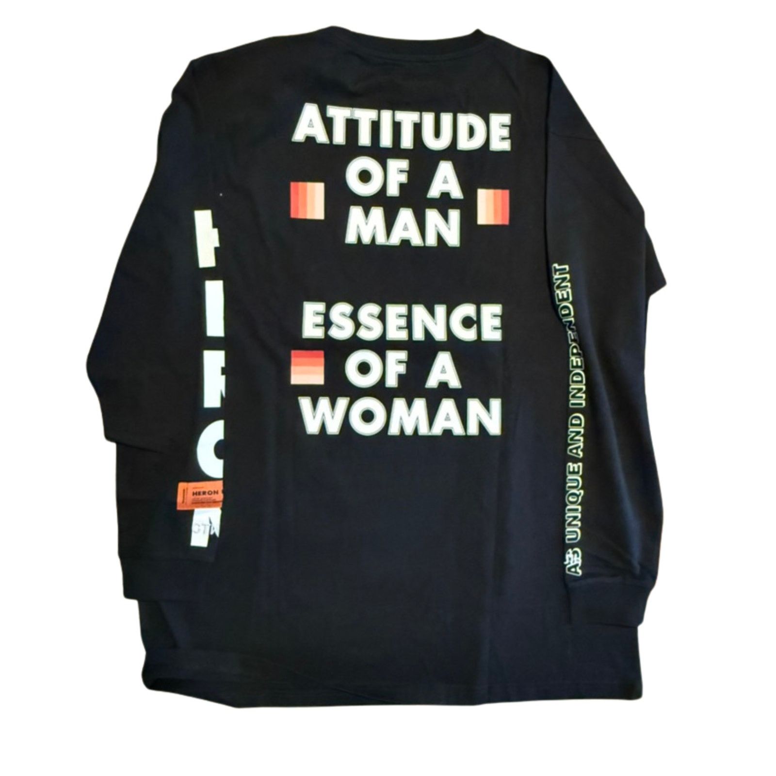Heron Preston Heron Preston Skull Flames Jersone Long Sleeve Tee Large Size US L / EU 52-54 / 3 - 2 Thumbnail