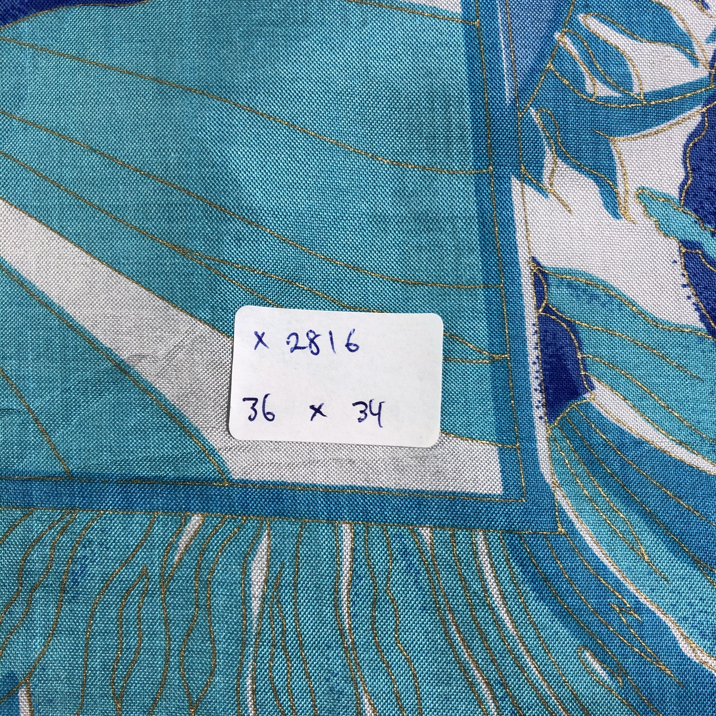 Vintage Vintage Silk Scarf Size ONE SIZE - 7 Thumbnail