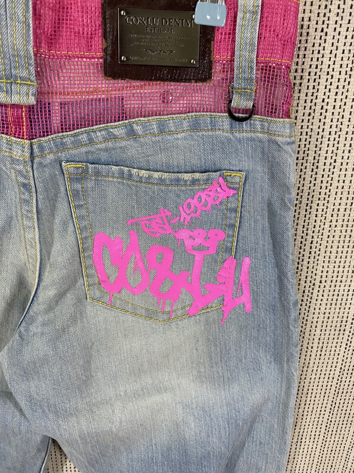 If Six Was Nine “Jean Co&Lu Denim – Very Rare / Limited Edition Jeans Size US 31 - 4 Thumbnail