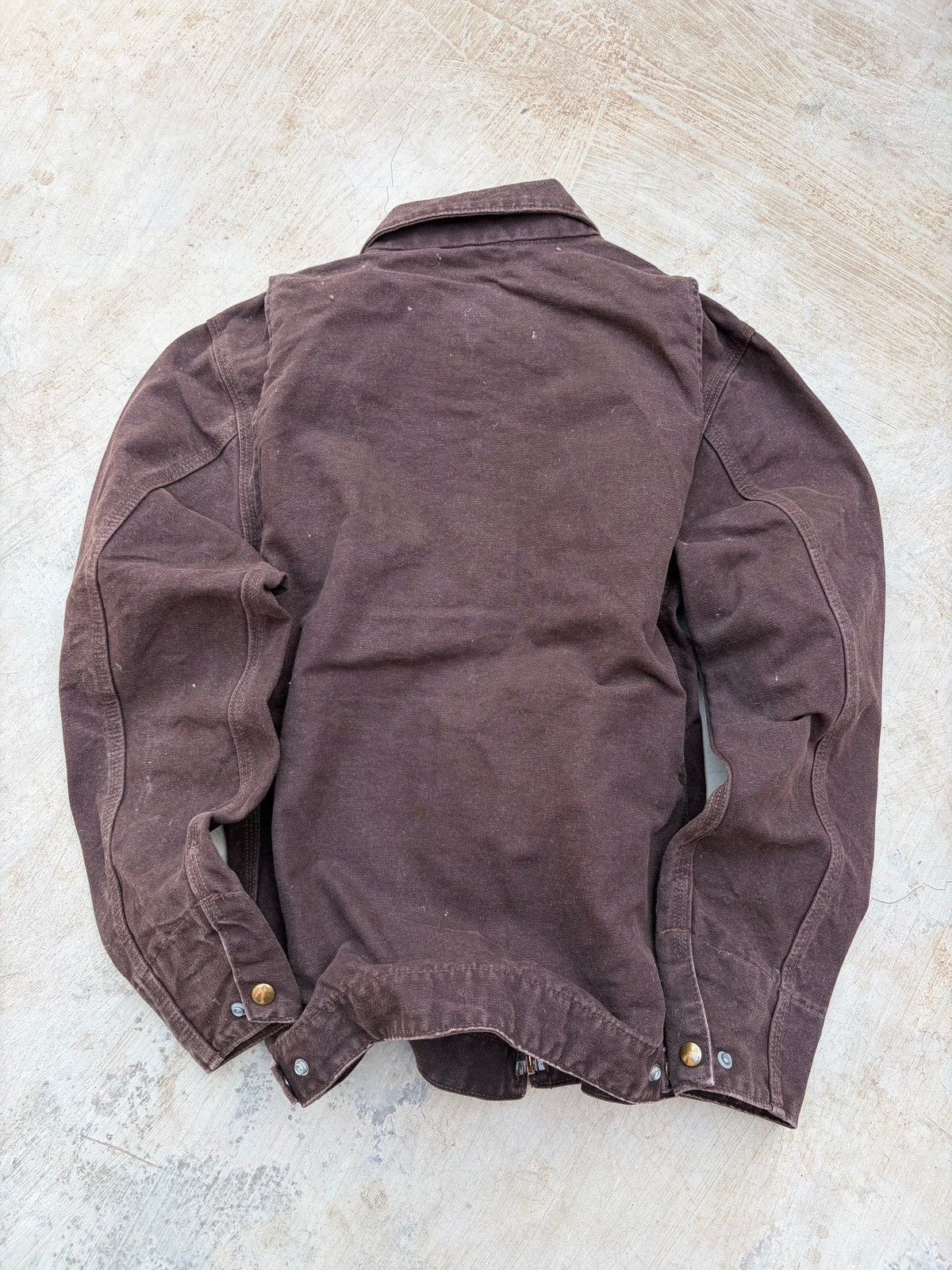 Carhartt Vintage Carhartt Detroit Jacket EJ196 DKB Size US S / EU 44-46 / 1 - 7 Thumbnail