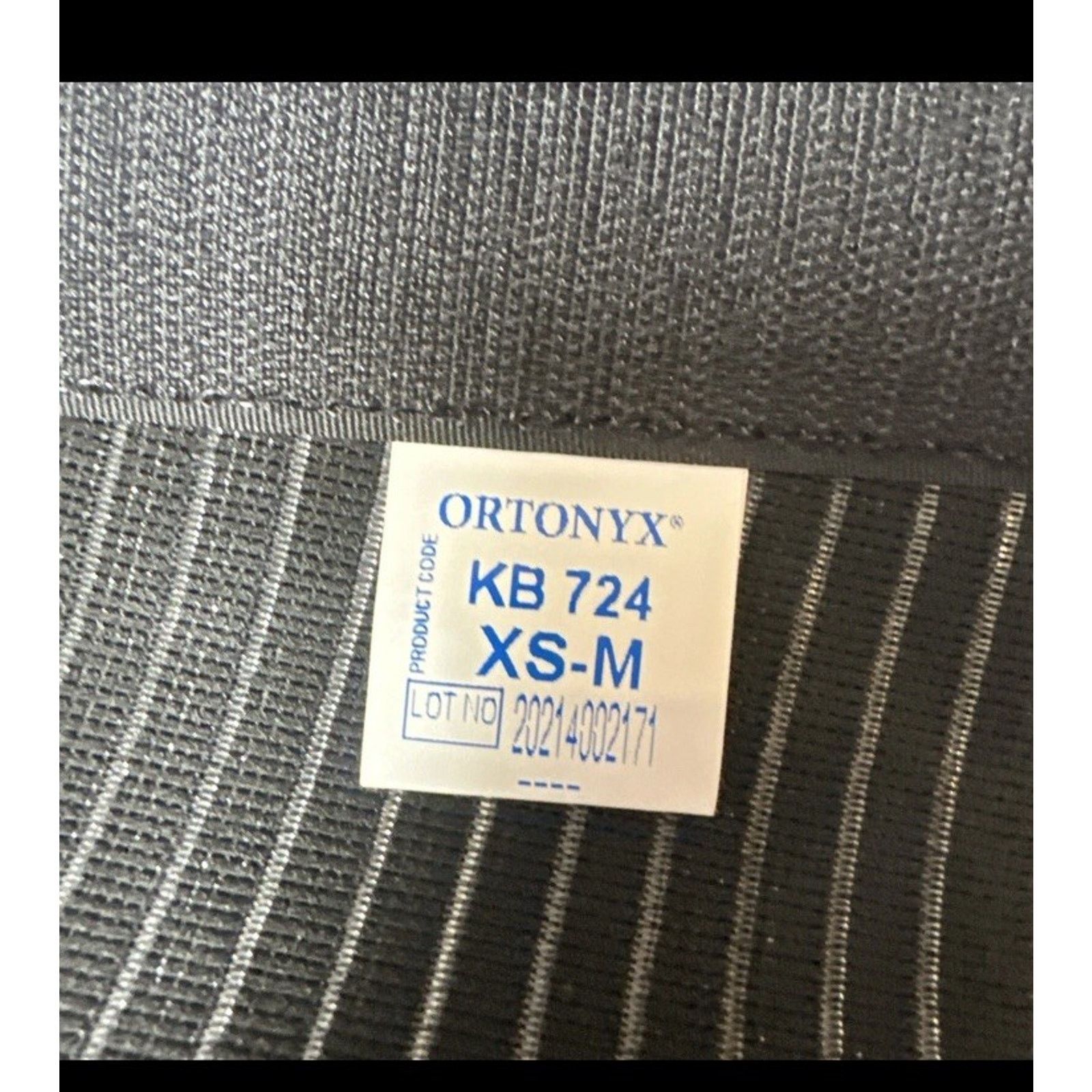 & Other Stories ORTONYX black /Red Lumbar Support Belt Sz. XS-M Size ONE SIZE - 8 Thumbnail