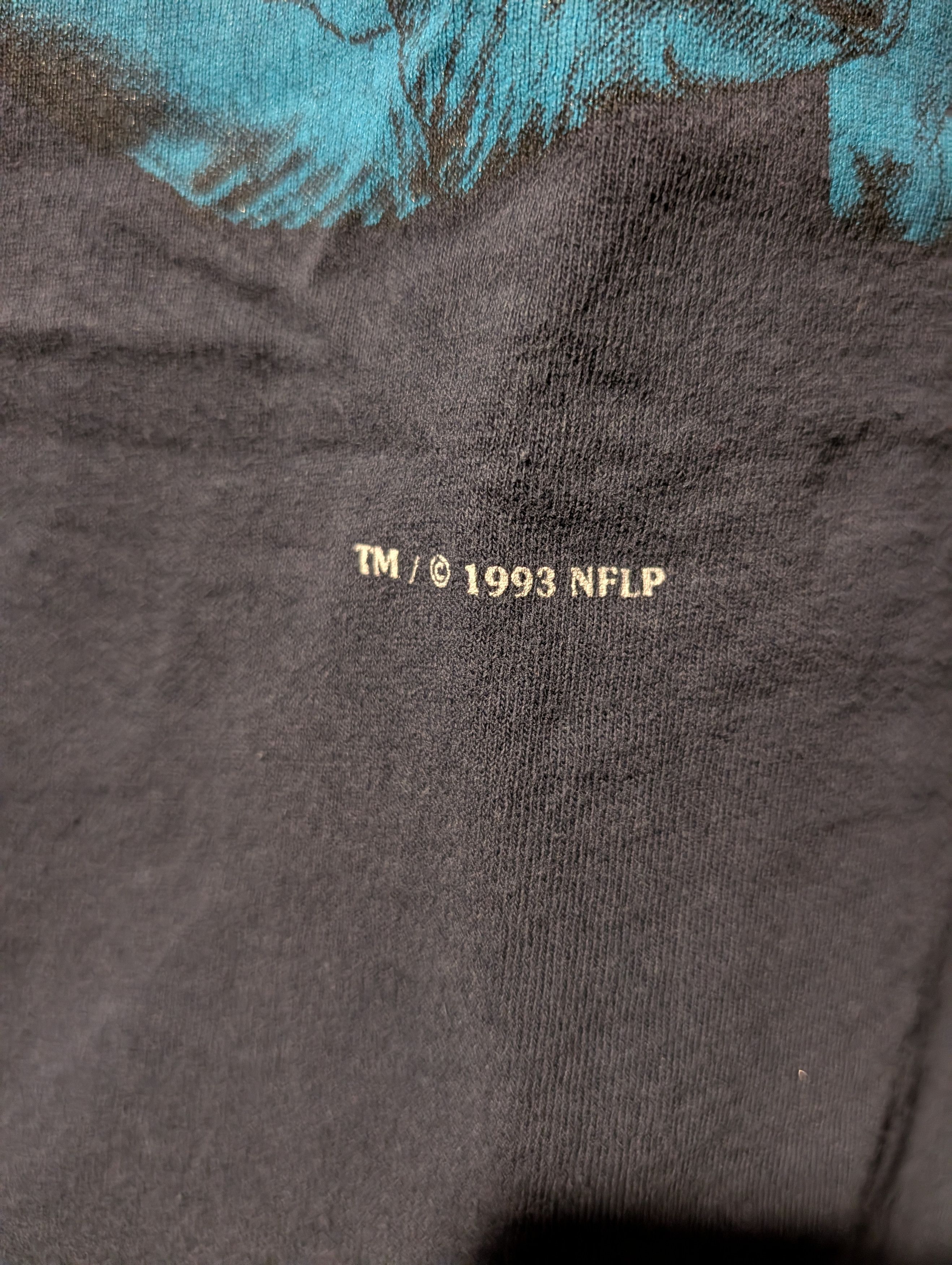 Nutmeg Vintage 1993 Dallas Cowboys Nutmeg Athletic T-Shirt NFL USA Size US M / EU 48-50 / 2 - 4 Thumbnail