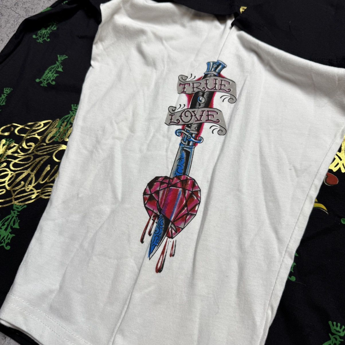 Christian Audigier NEW Christian Audigier Vintage Longsleeve T Shirt Size US XXL / EU 58 / 5 - 9 Thumbnail