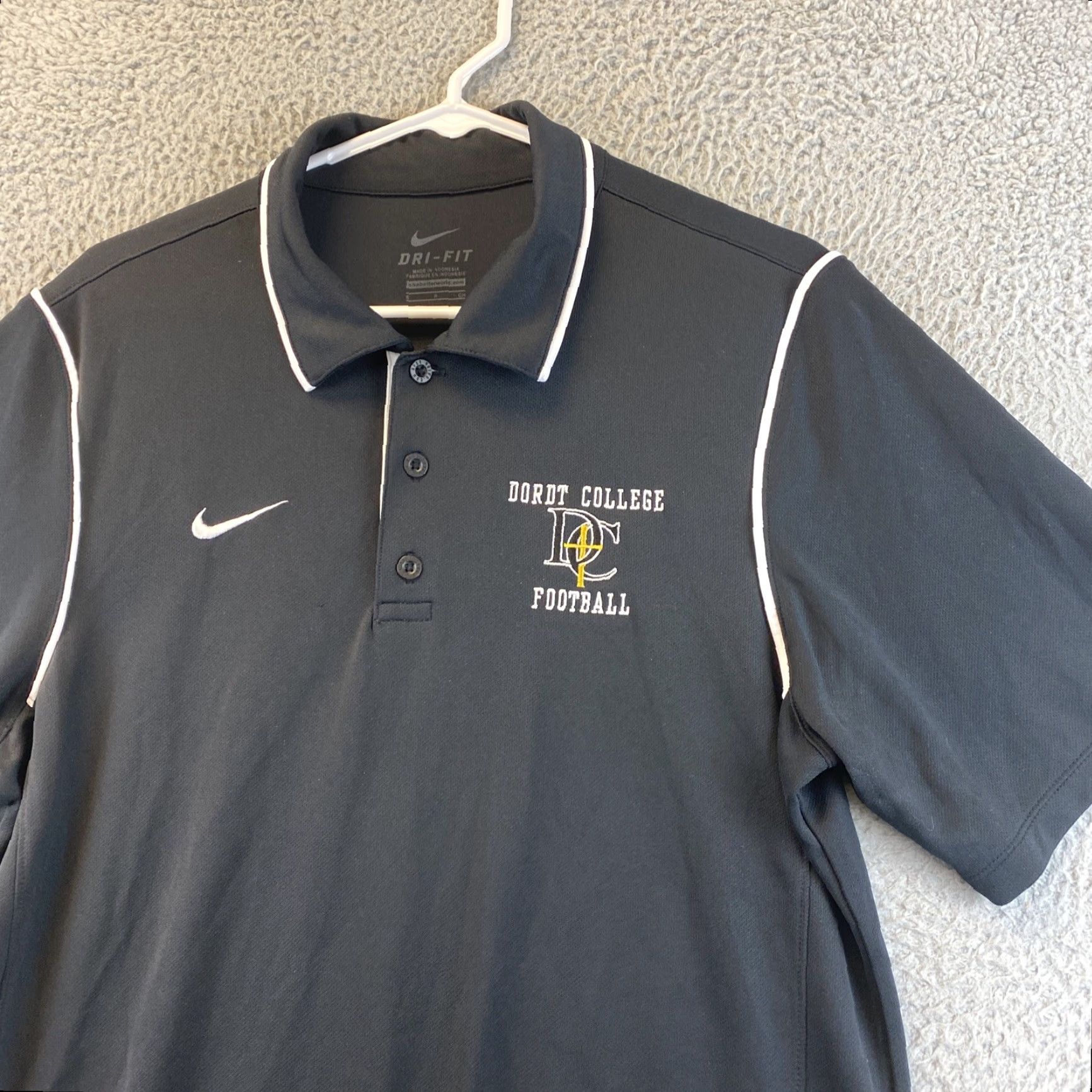 Nike Nike Polo Shirt Men S Black Logo Dri-Fit Golf Golfing Golfer Polo Shirt Nike Golf 40-53 Drifit Size US S / EU 44-46 / 1 - 3 Thumbnail