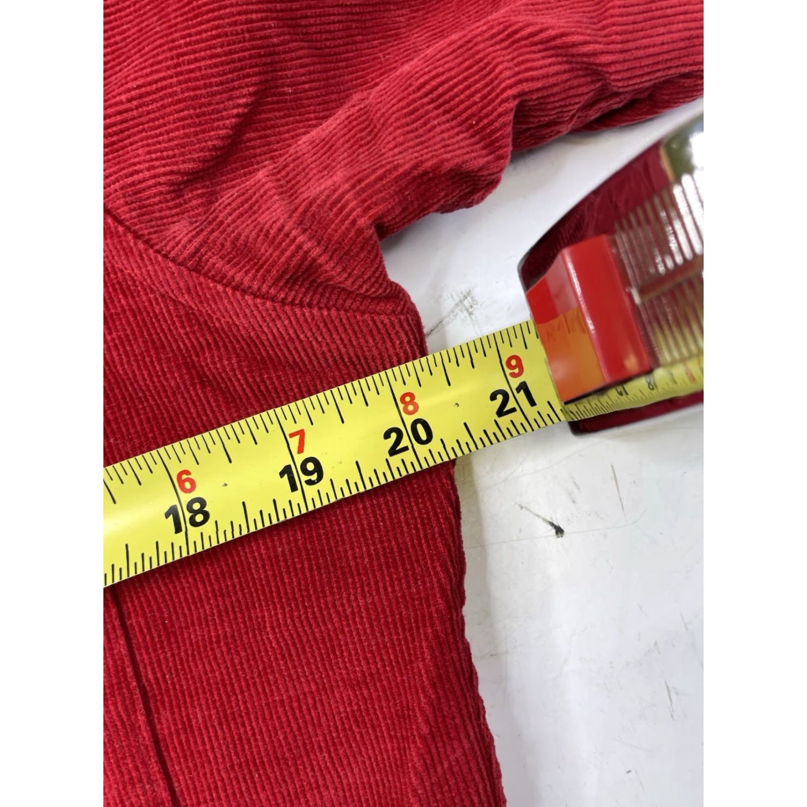 Polo Ralph Lauren Polo Ralph Lauren Shirt Mens Corduroy Vintage Button-Up Red Small Size US S / EU 44-46 / 1 - 6 Thumbnail