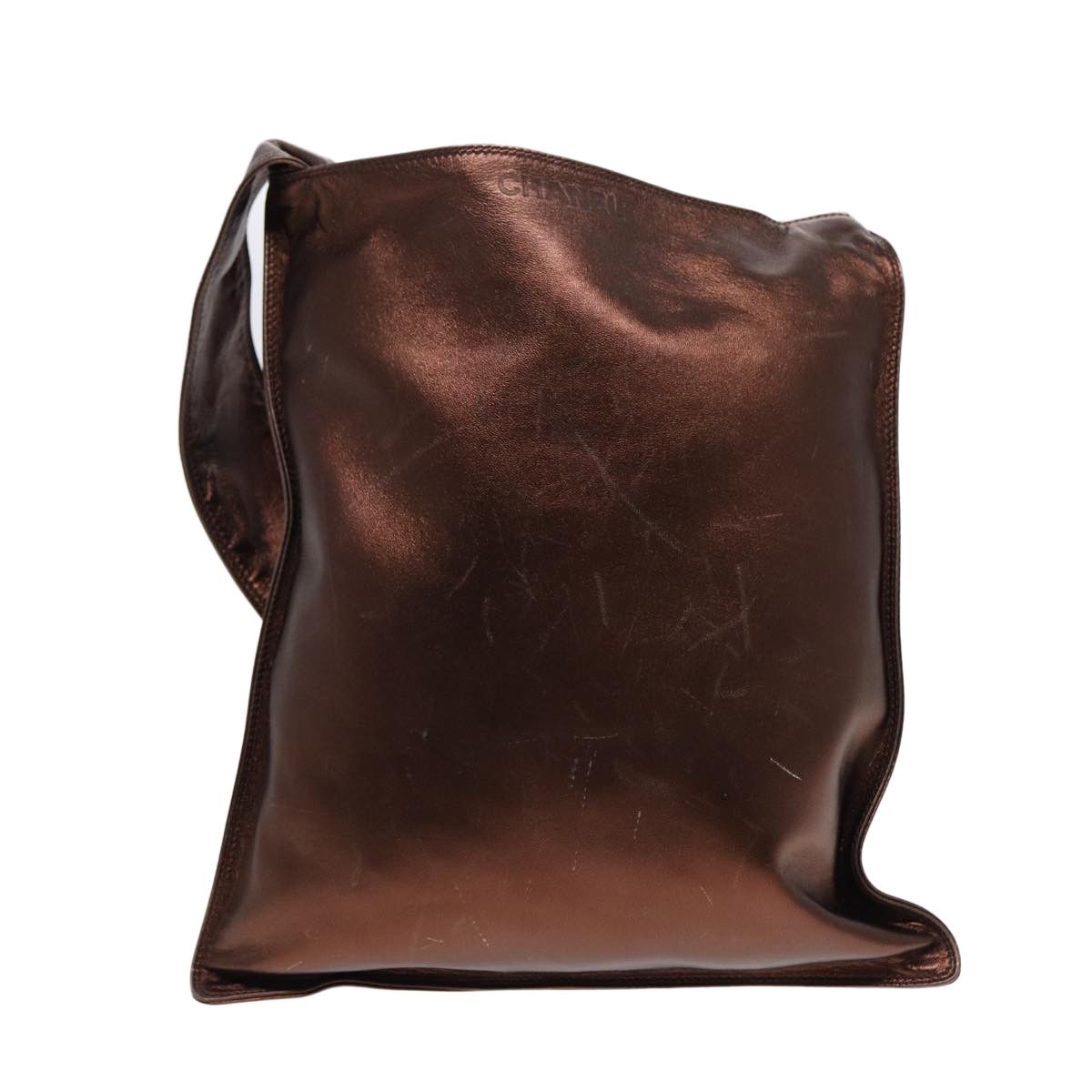 Chanel Brown Leather Shoulder Bag (Pre-Owned) Size ONE SIZE - 1 Thumbnail