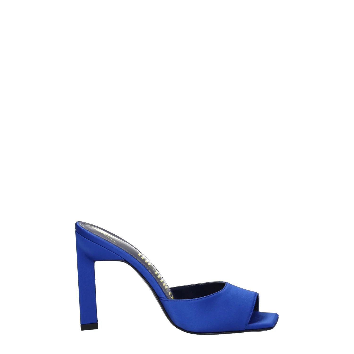 The Attico ob1o1e1224 Satin Sandals in Blue Size US 11 / IT 41 - 1 Thumbnail