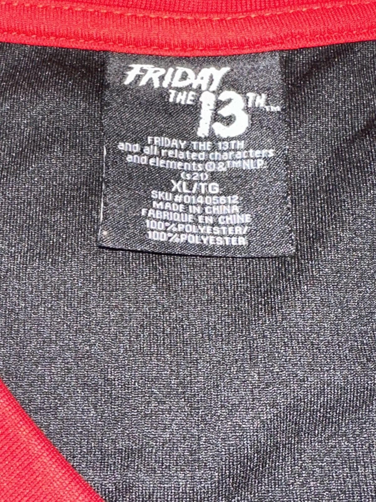 Other Friday The 13th Jason Voorhees Hockey Jersey Men’s XL Black Size US XL / EU 56 / 4 - 7 Thumbnail