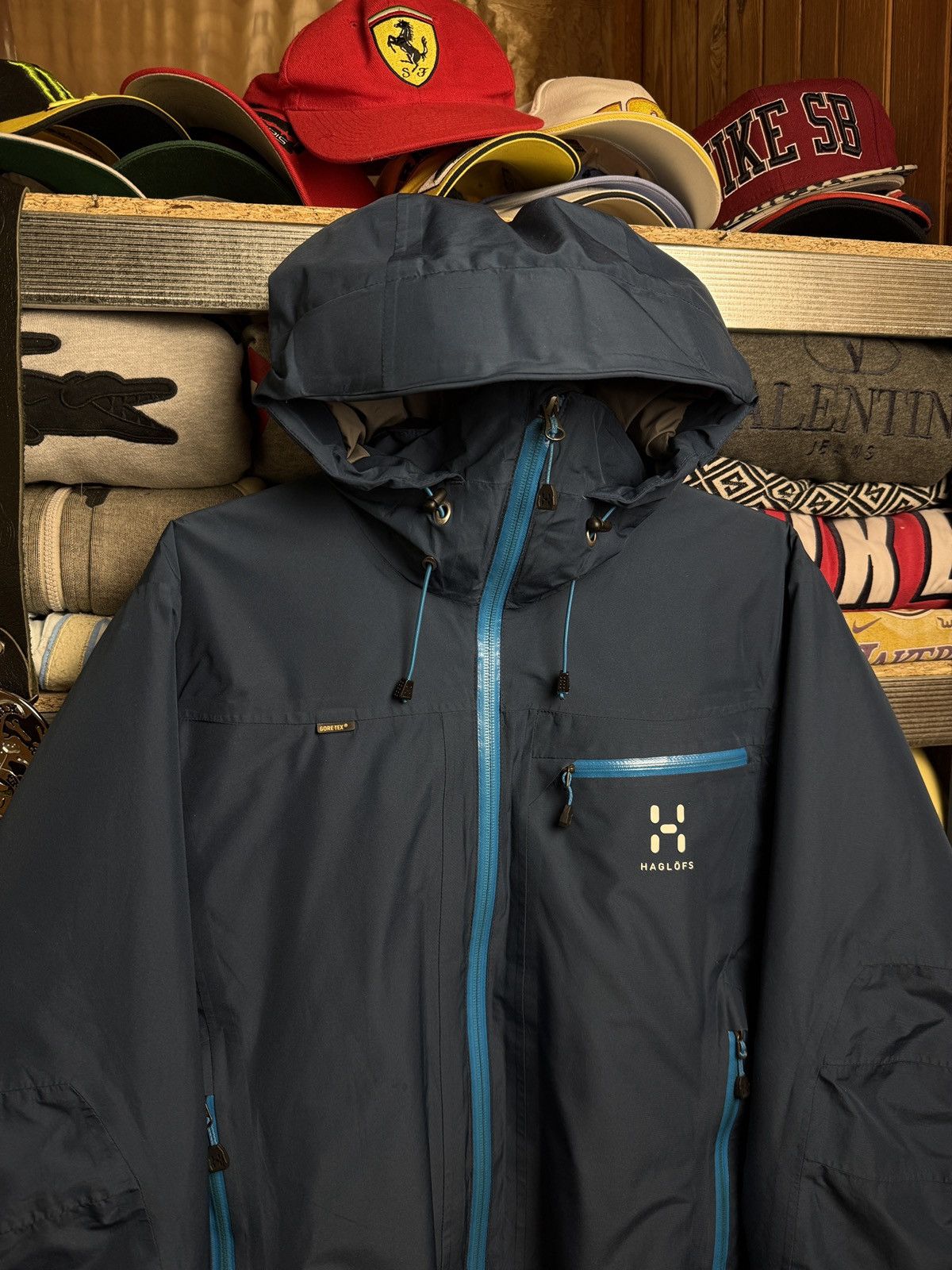 Goretex Haglofs Gore Tex Jacket Size US M / EU 48-50 / 2 - 2 Thumbnail