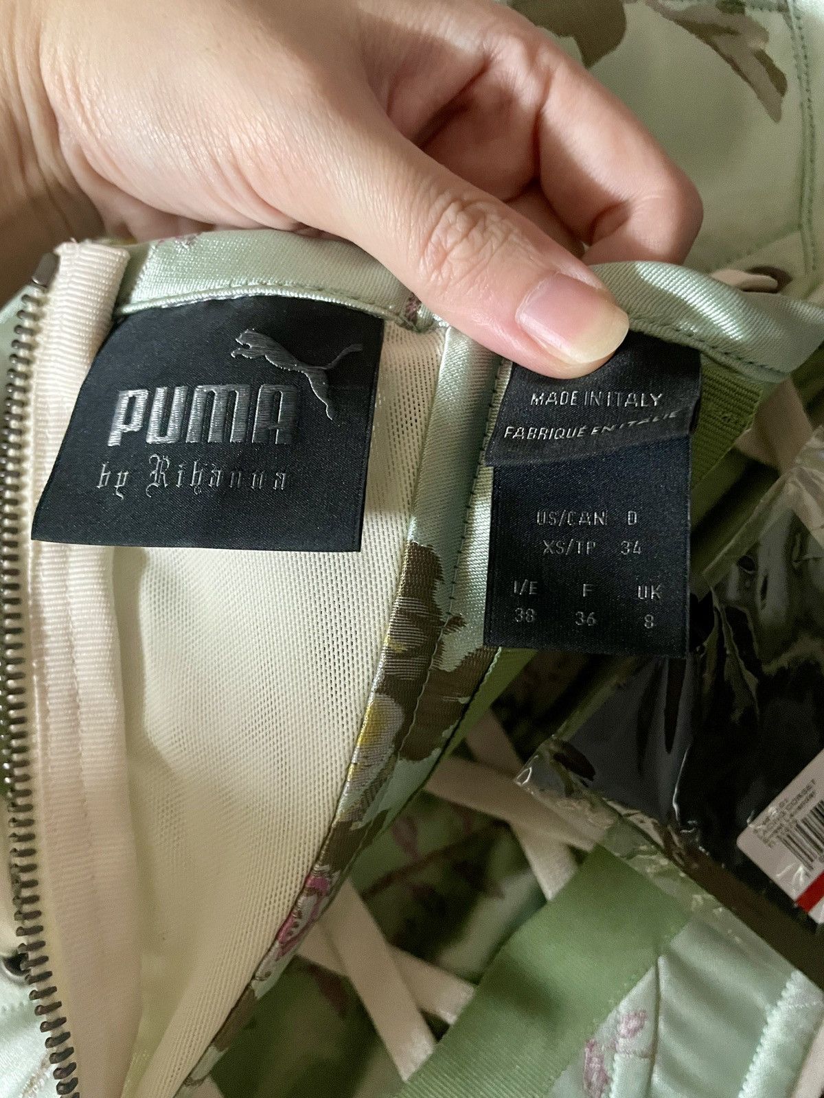 Fenty × Puma Fenty x Puma Floral Bustier in Sweet Lavender Size XS / US 0-2 / IT 36-38 - 6 Thumbnail