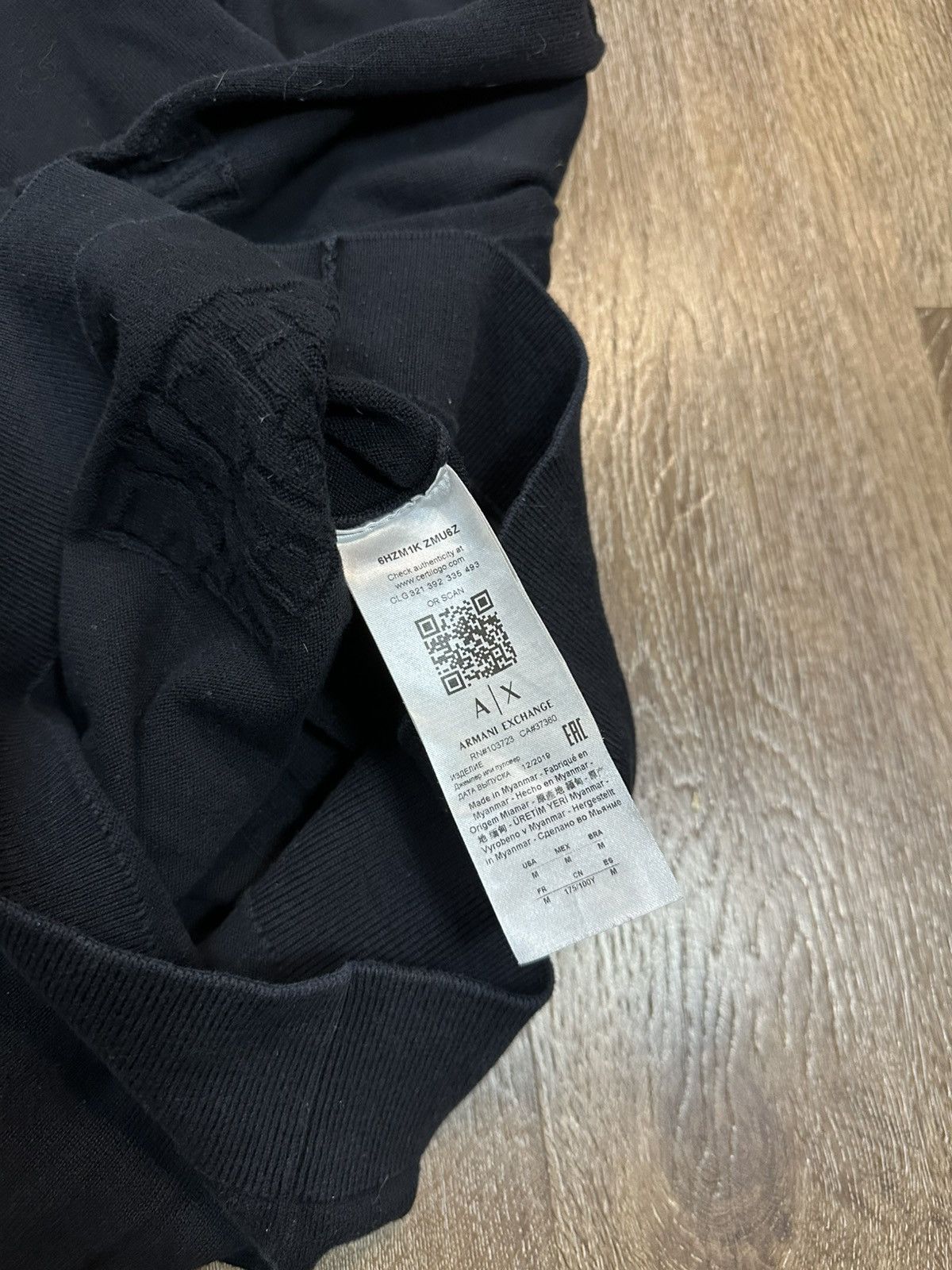 Armani Exchange Armani Exchange Light Sweater Many Logo Size US M / EU 48-50 / 2 - 6 Thumbnail