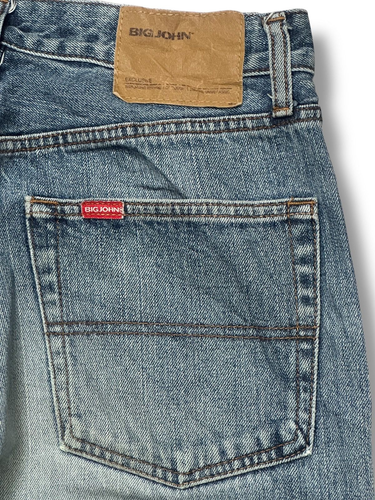 Big John Vintage BIG JOHN Exclusive Straight Japan Jean With Bluewash Size US 30 / EU 46 - 8 Thumbnail