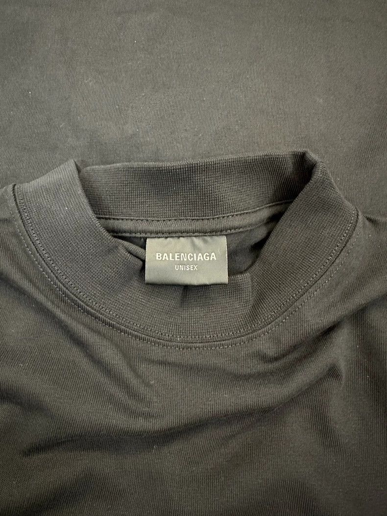 Balenciaga Balenciaga Studded and Diamond Glitter Short Sleeve T-Shir Size US L / EU 52-54 / 3 - 7 Thumbnail