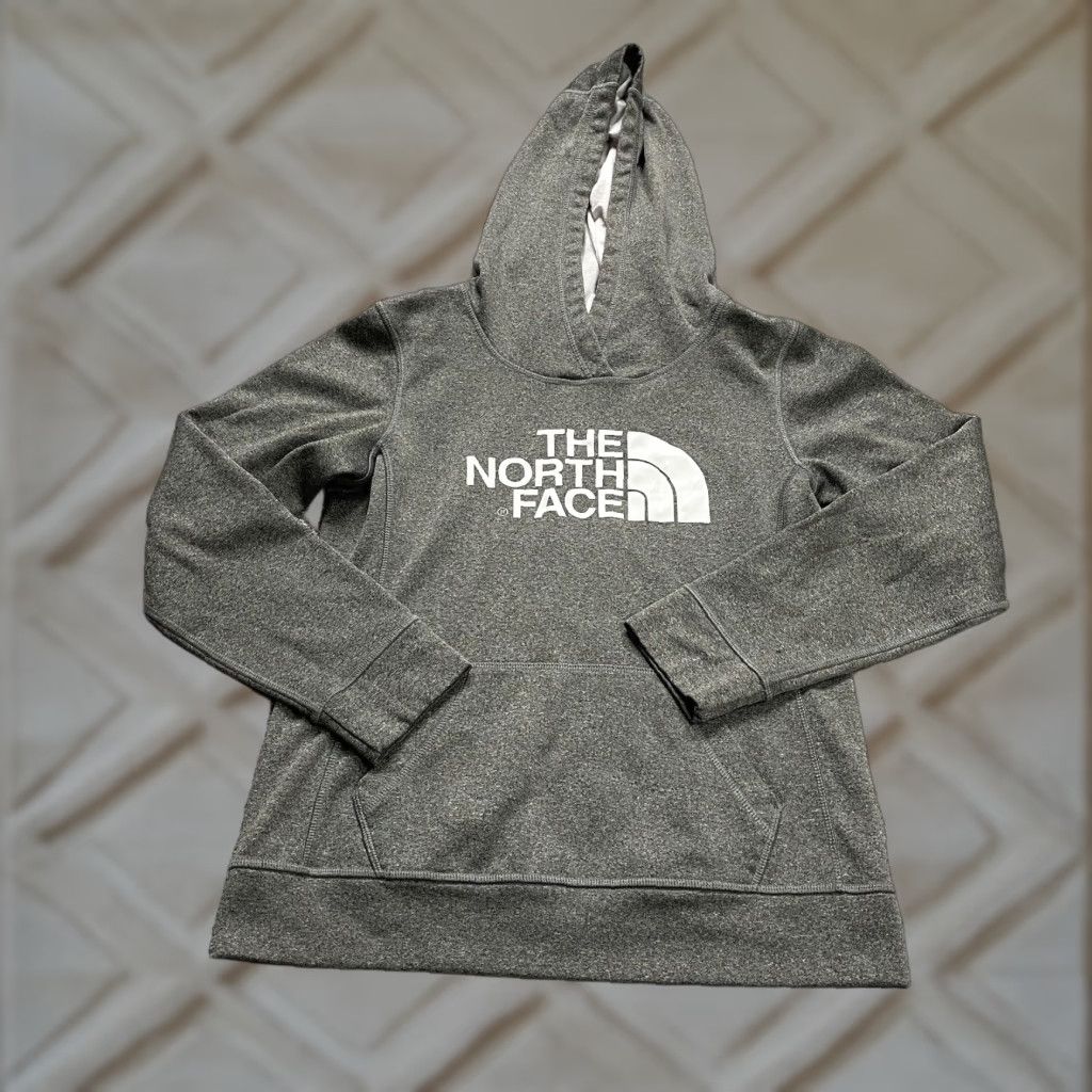The North Face The North Face Hoodie Women Small Gray Fleece Pullover Sweatshirt Jacket Size S / US 4 / IT 40 - 1 Thumbnail