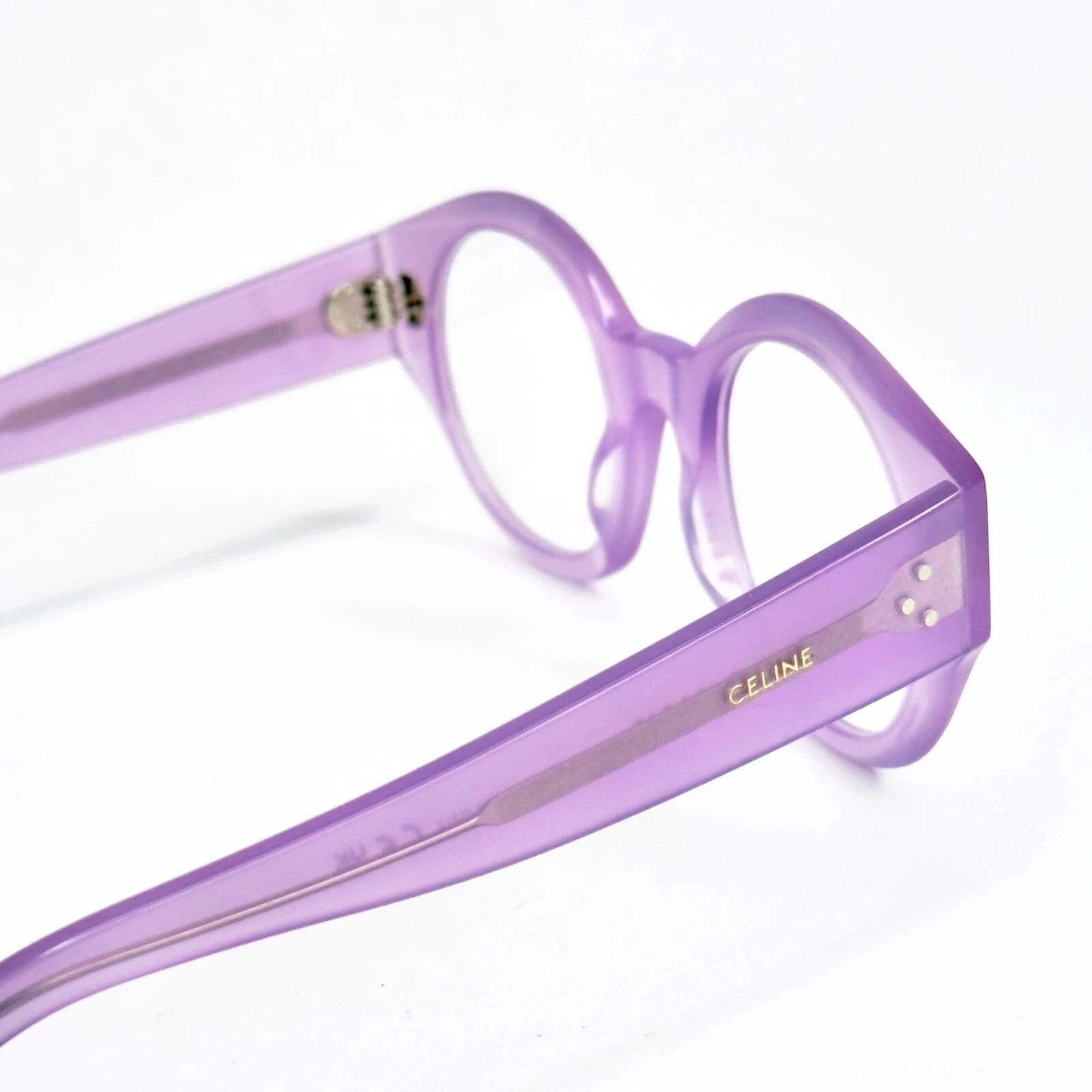 Celine CELINE 50123 BOLD 3 Dots Matte Optical Eyeglass CL50123I 078 Size ONE SIZE - 5 Thumbnail